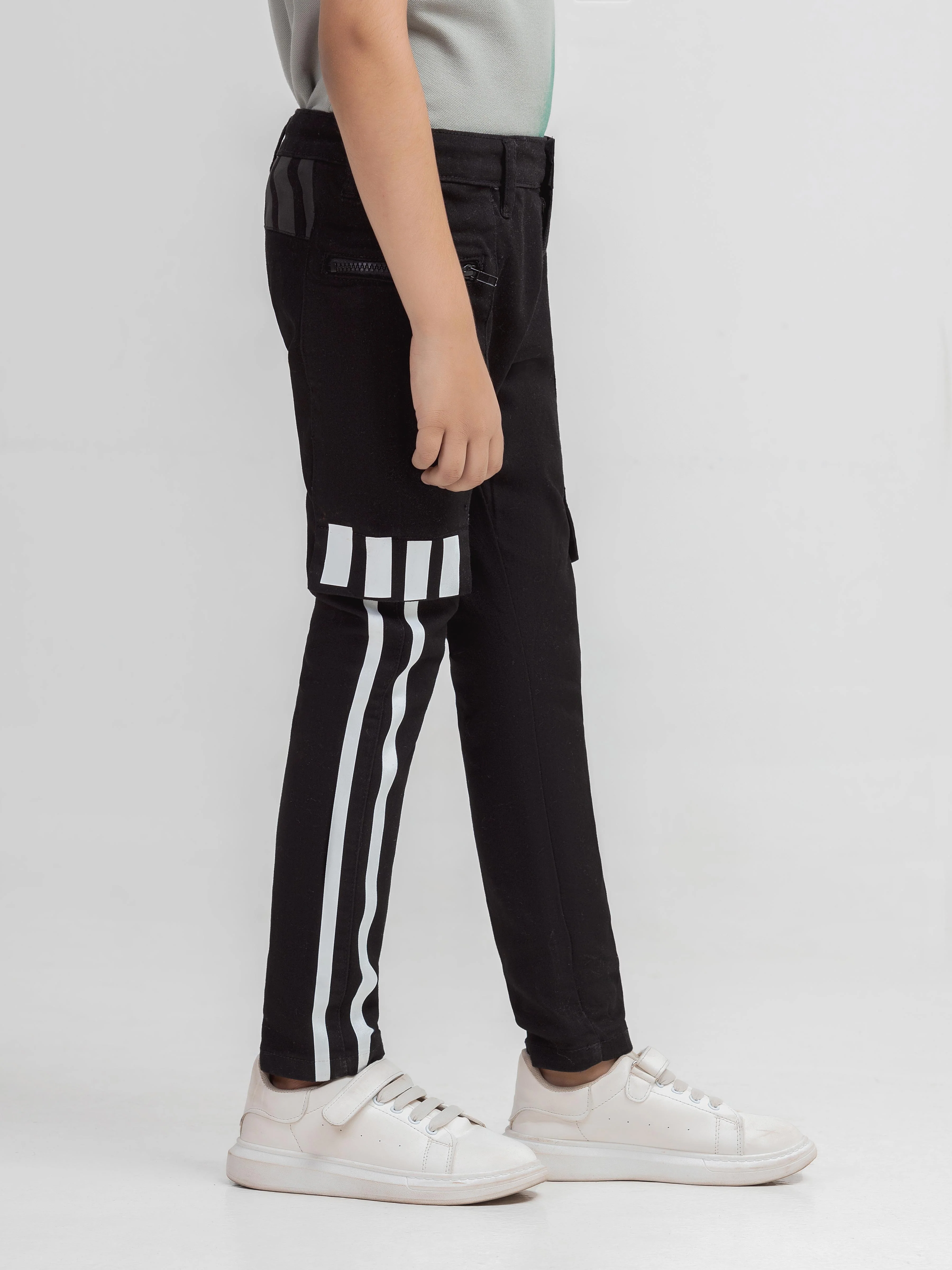 Boy's Black Denim Pant - EBBDP5-042 - Image 5