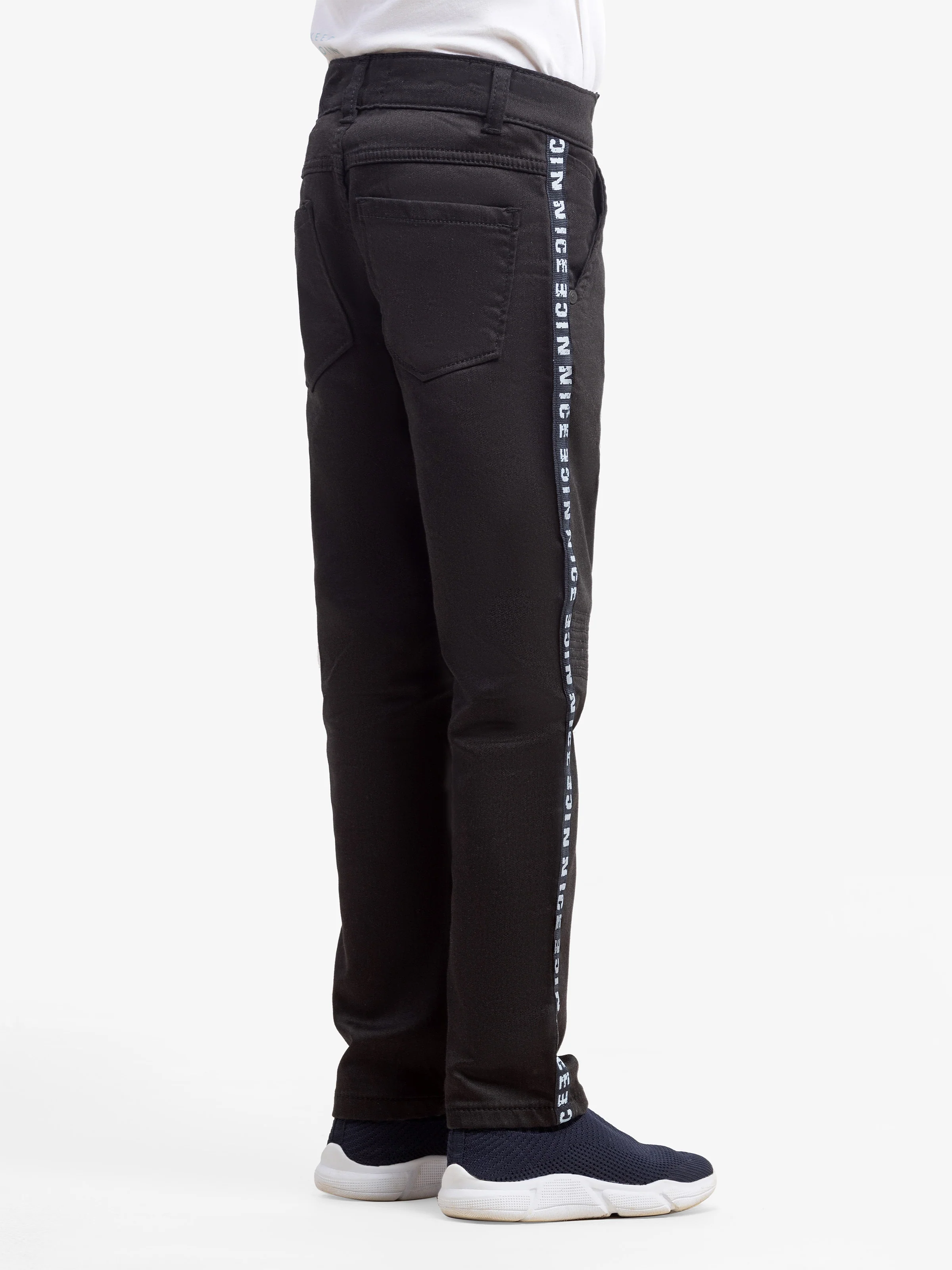 Boy's Black Denim Pant - EBBDP5-053 - Image 6