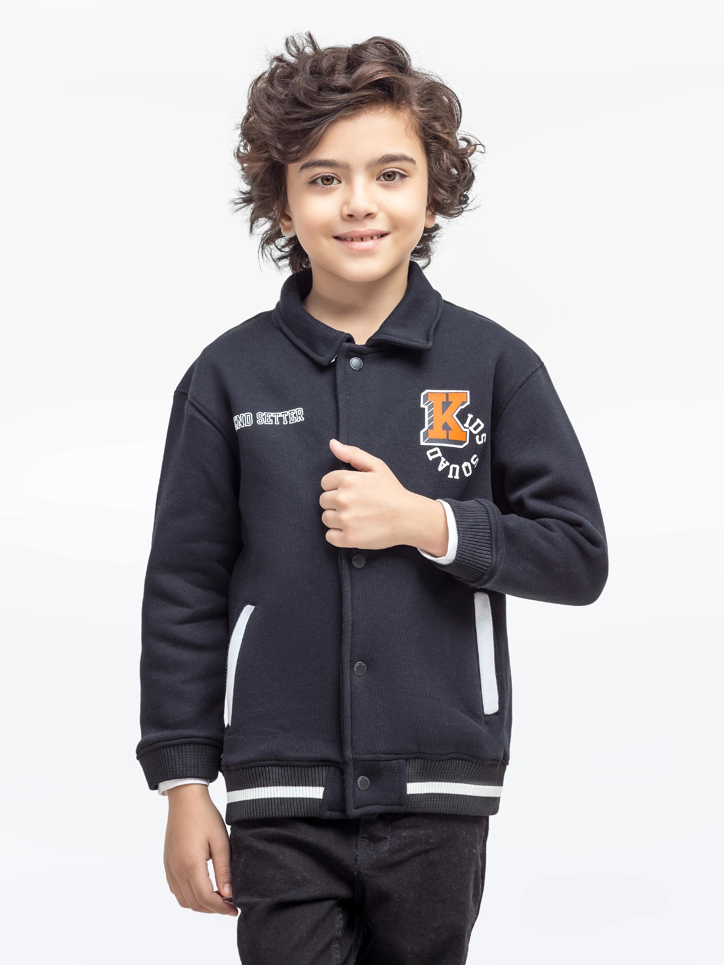 Boy's Black Jacket - EBTJK24-003