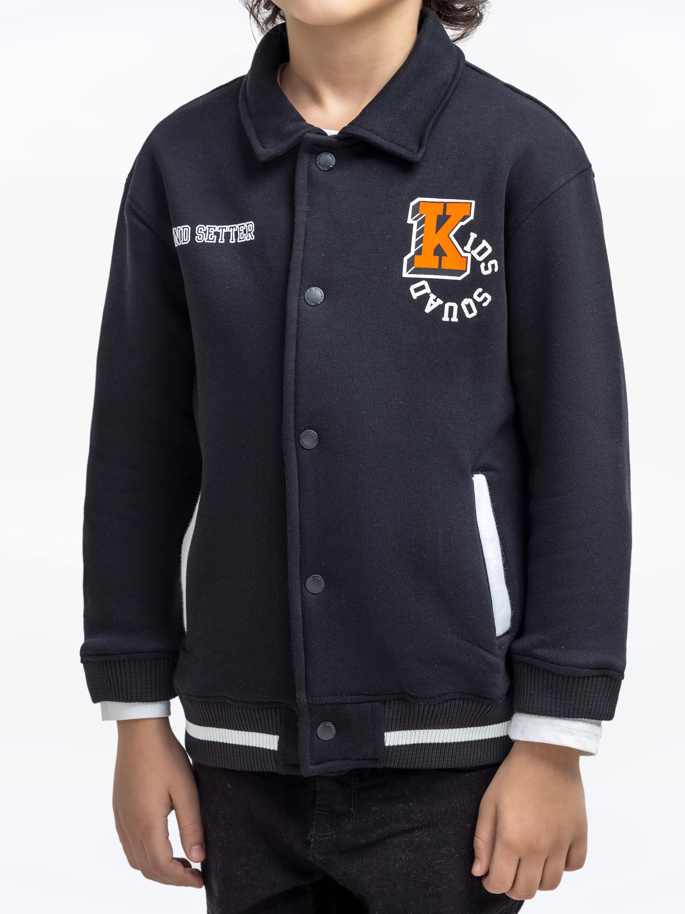 Boy's Black Jacket - EBTJK24-003 - Image 3