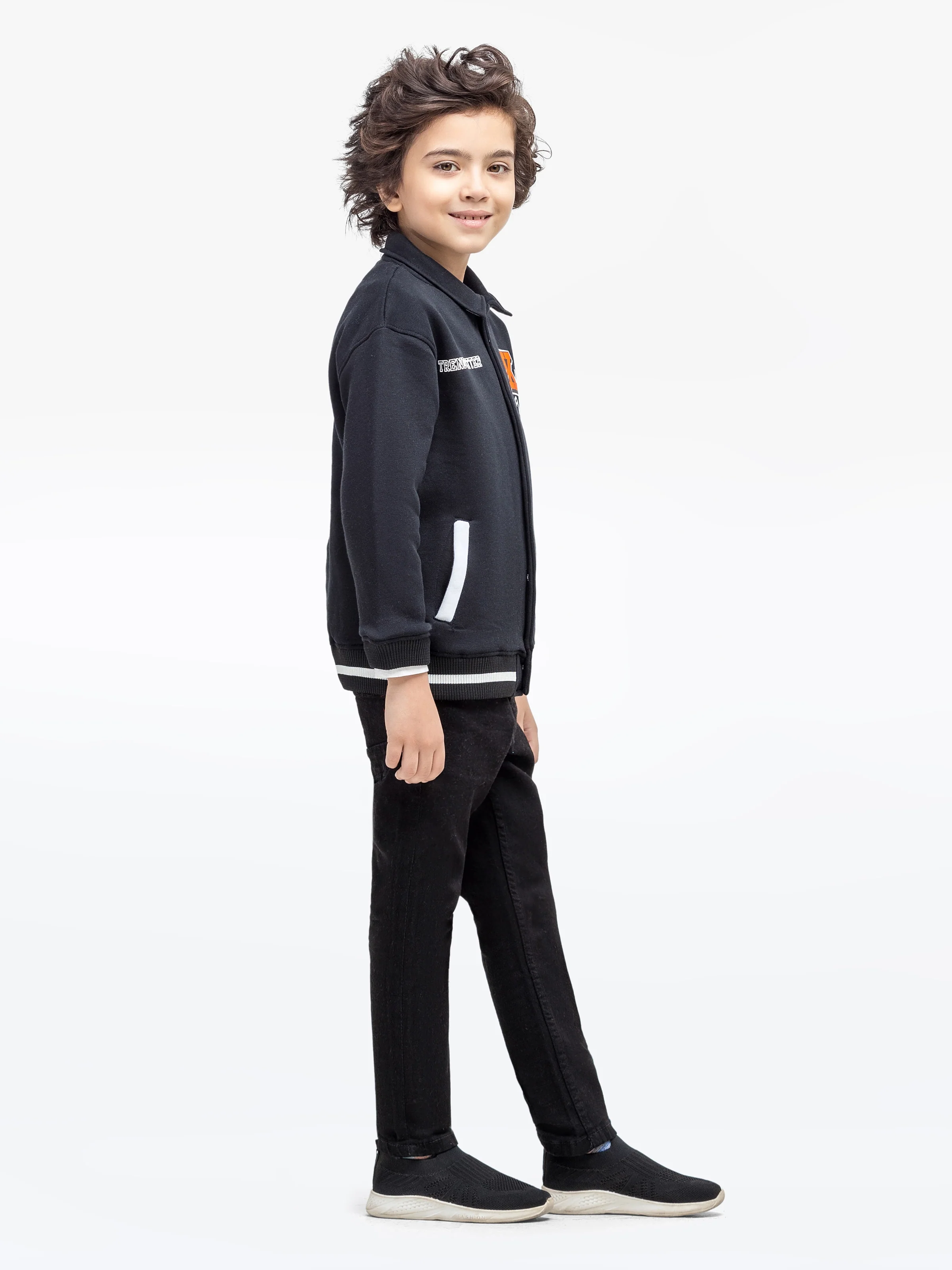 Boy's Black Jacket - EBTJK24-003 - Image 4