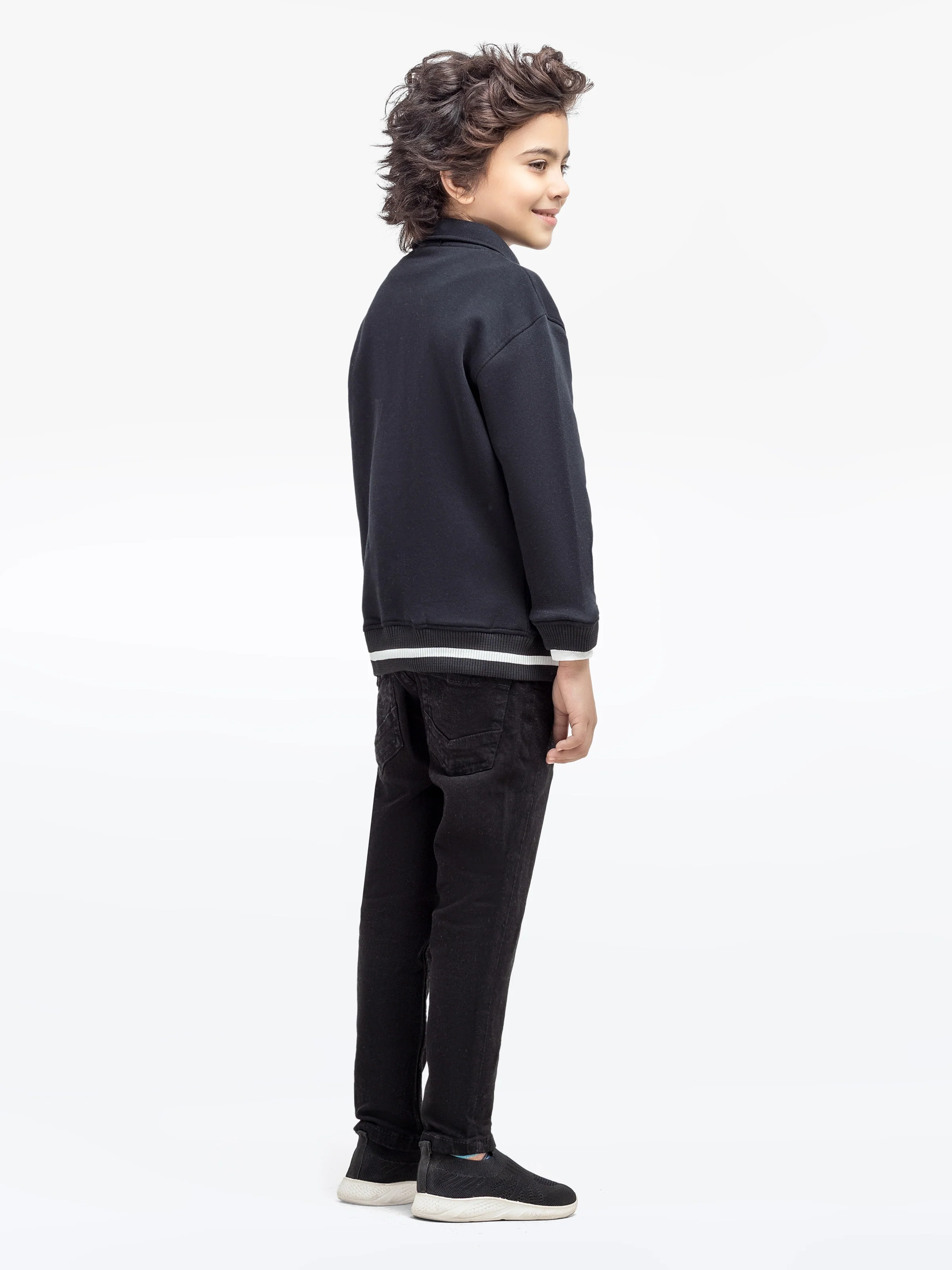 Boy's Black Jacket - EBTJK24-003 - Image 5