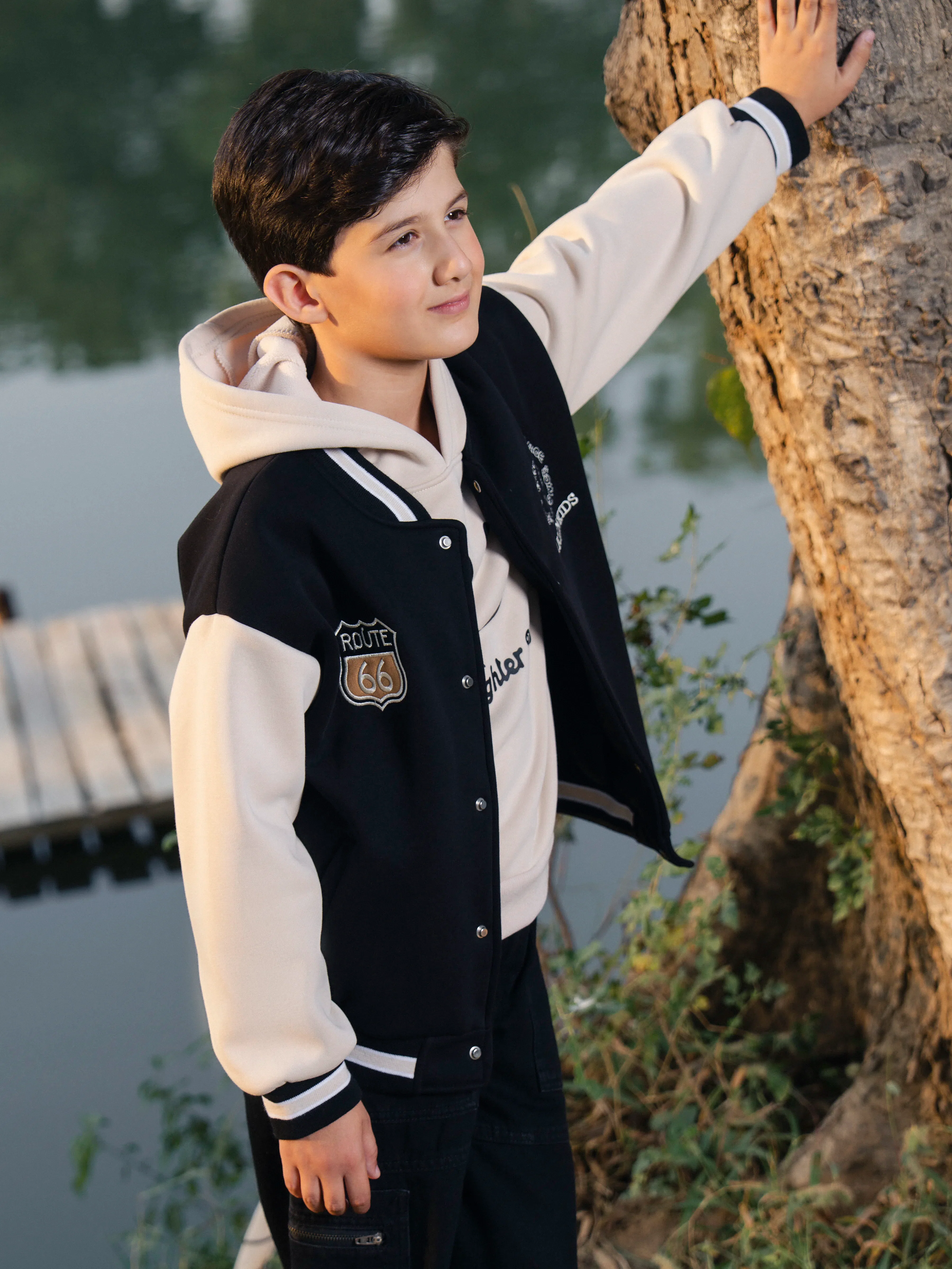 Boy's Black Jacket - EBTJK5-004-2P - Image 3