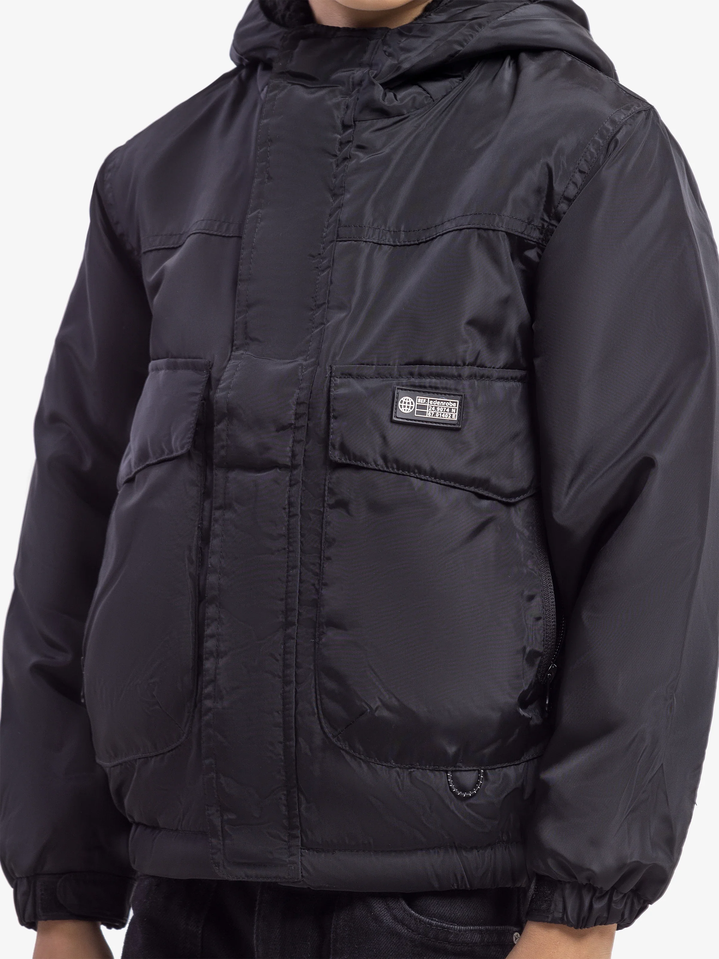 Boy's Black Jacket - EBTJP24-011 - Image 2