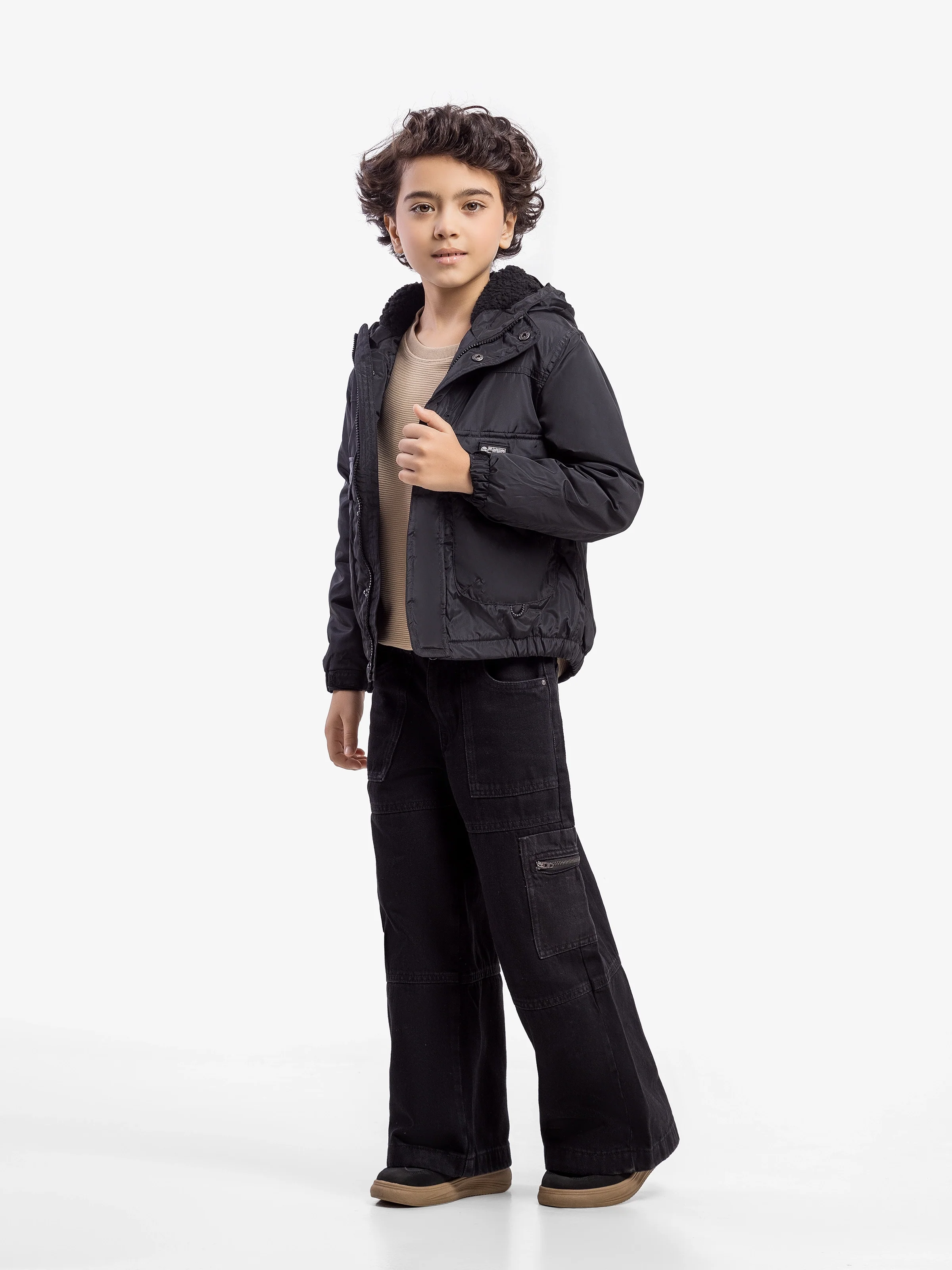 Boy's Black Jacket - EBTJP24-011 - Image 4