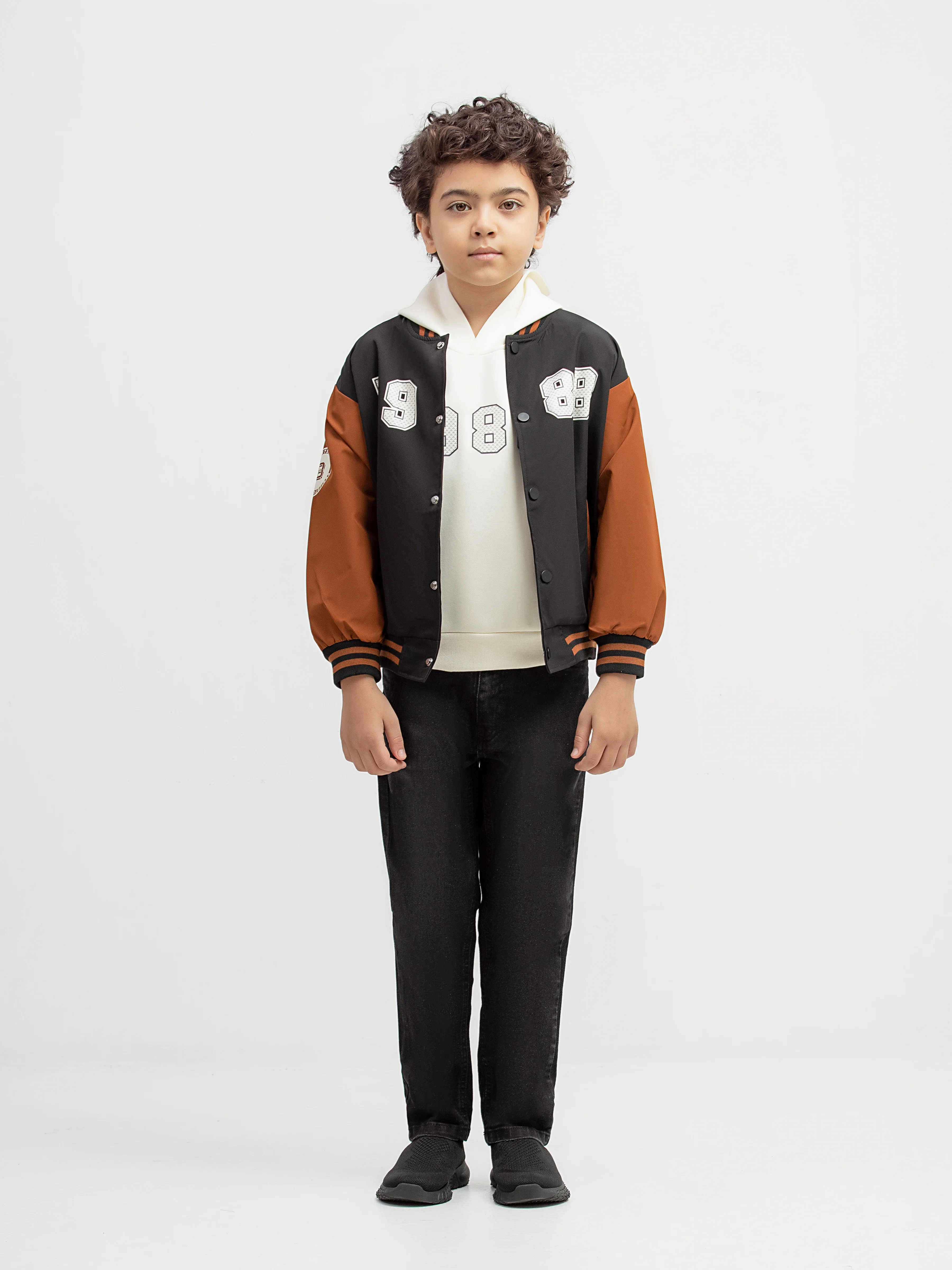 Boy's Black Jacket - EBTJP5-001-2P - Image 2