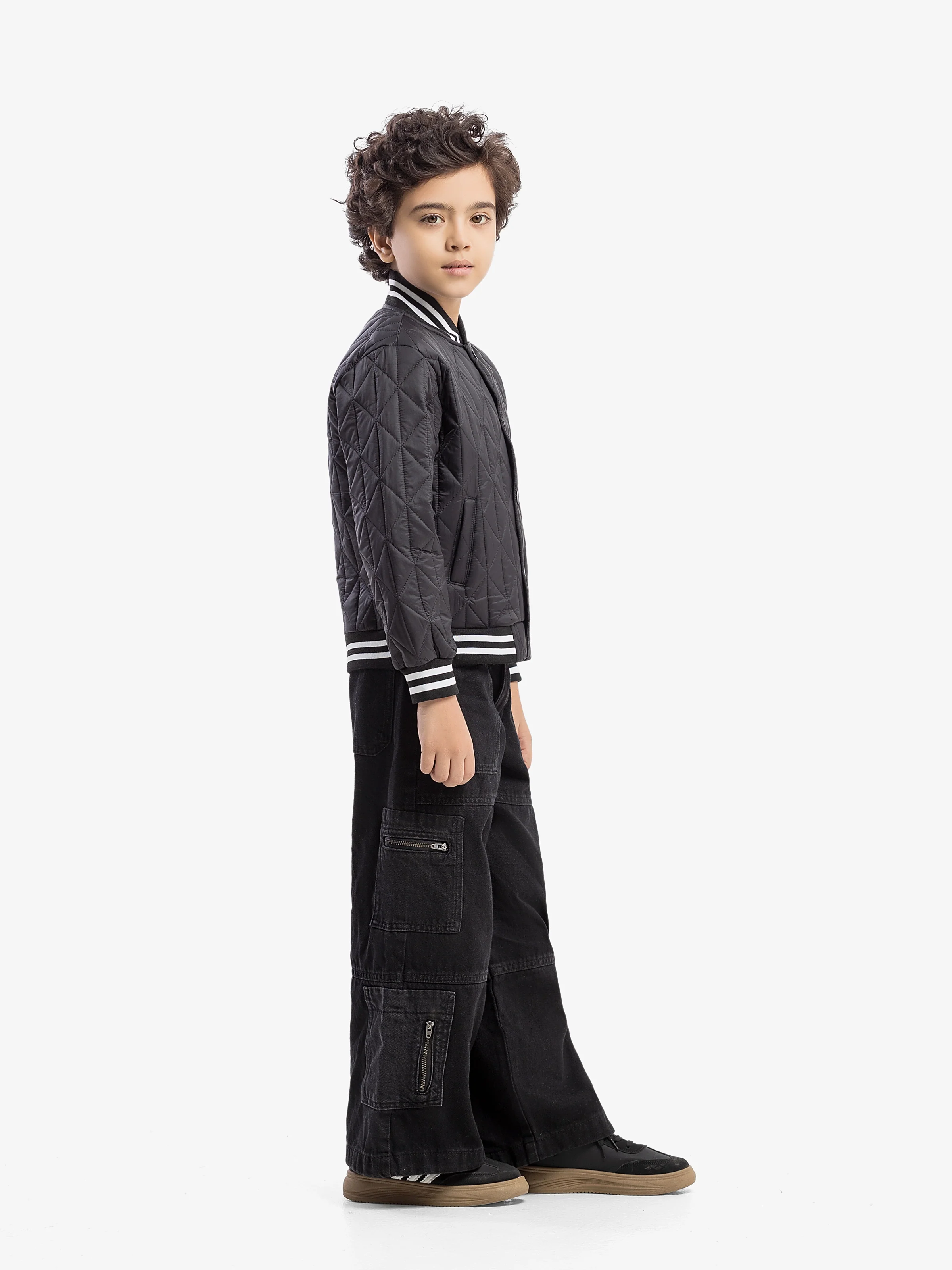 Boy's Black Jacket - EBTJP5-001 - Image 4