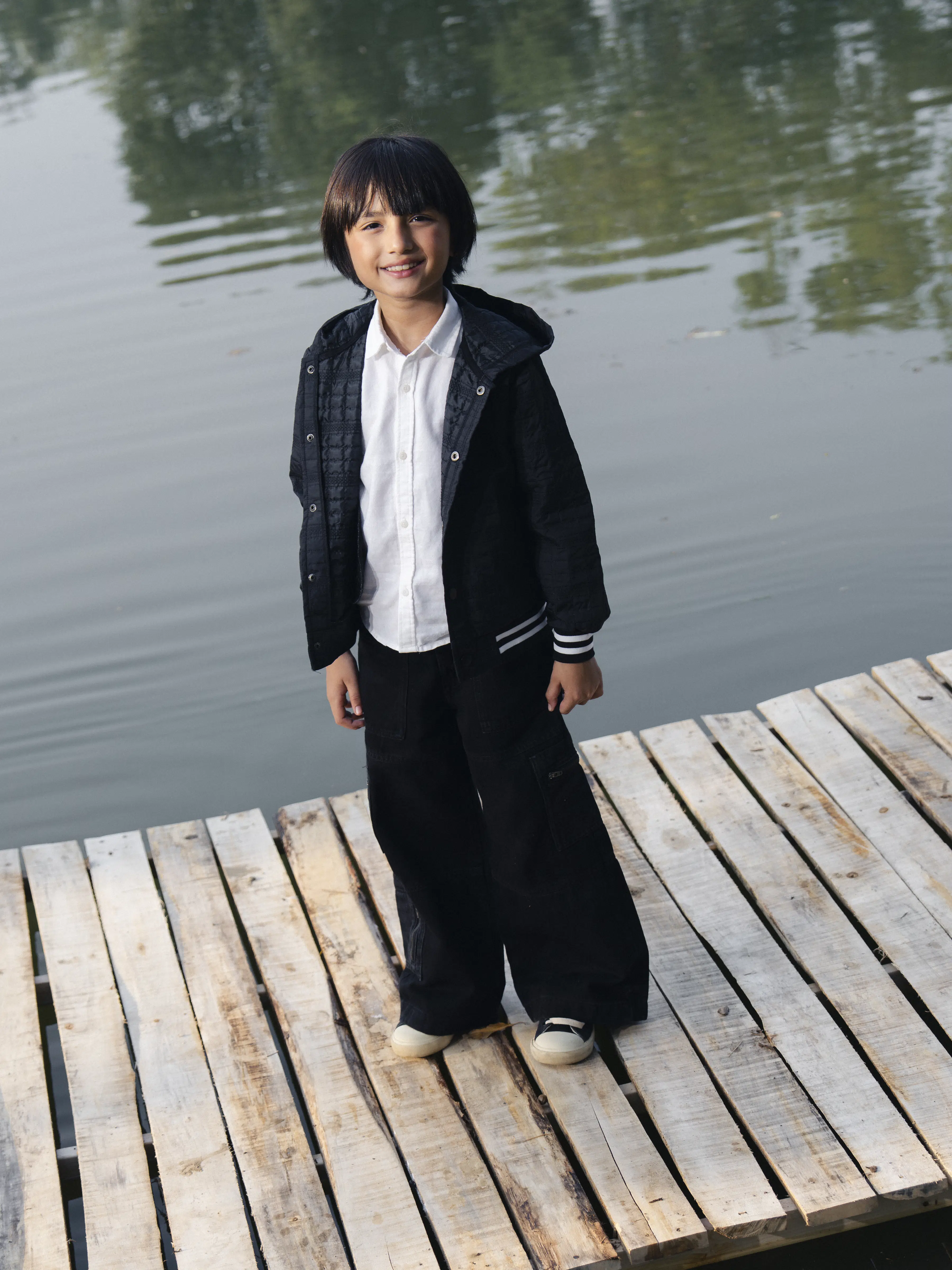 Boy's Black Jacket - EBTJP5-002 - Image 2
