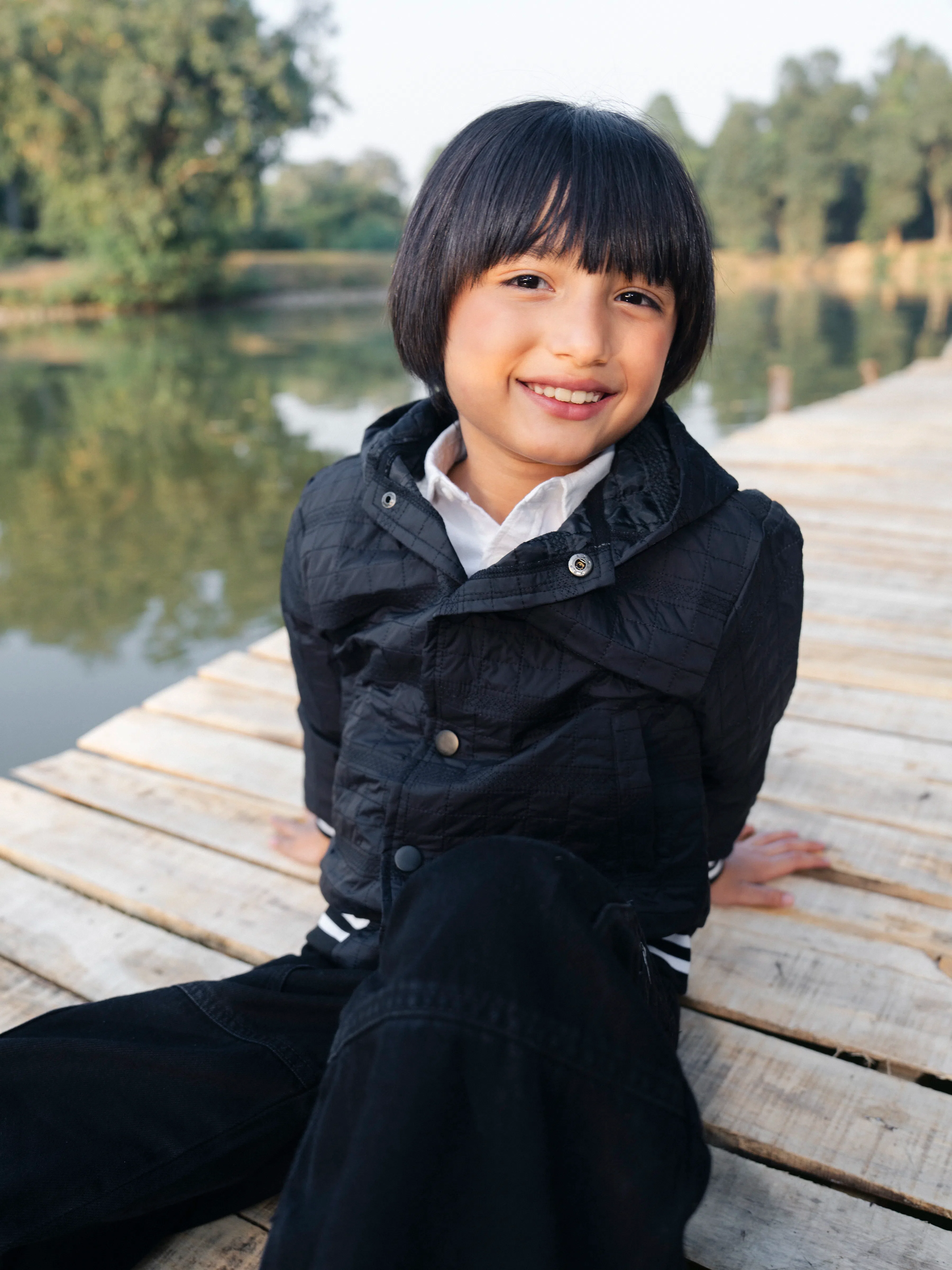 Boy's Black Jacket - EBTJP5-002 - Image 5