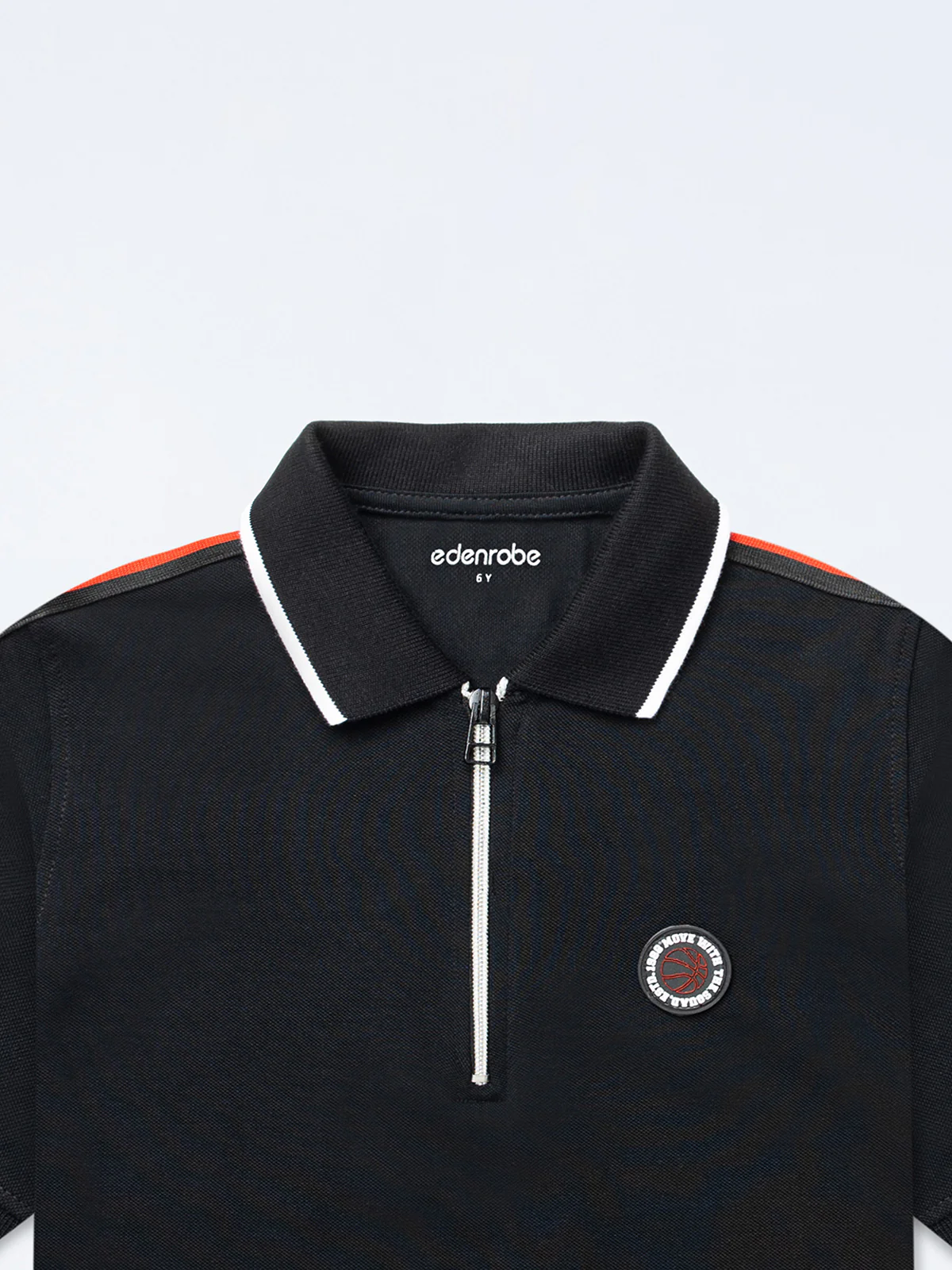 Boy's Black Polo Shirt - EBTPS24-022 - Image 2