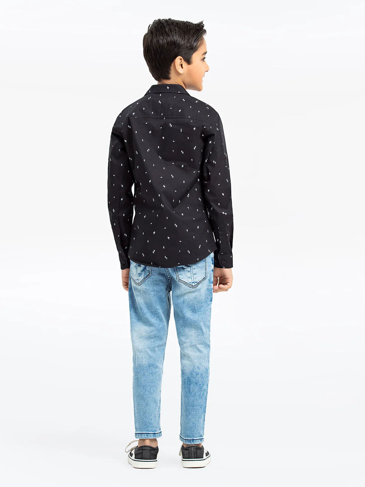 Boy's Black Shirt - EBTS23-27499 - Image 5