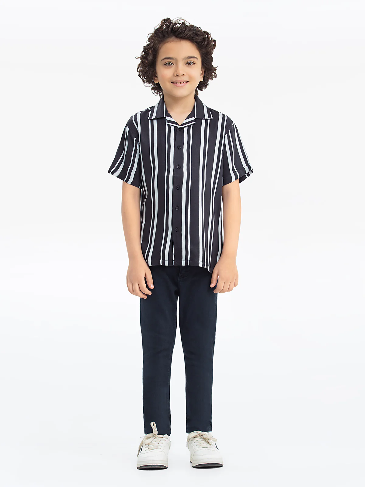 Boy's Black Shirt - EBTS24-27534