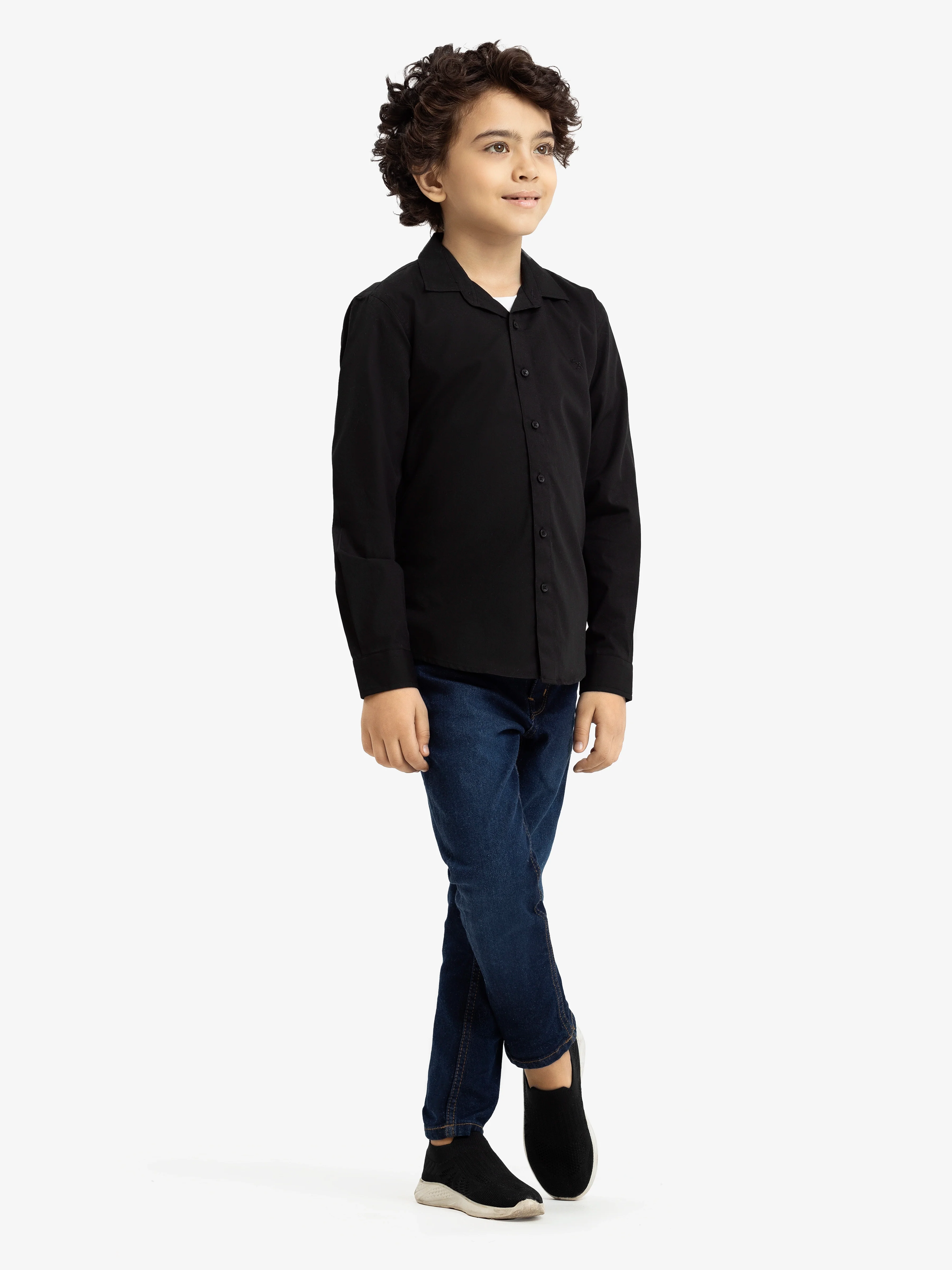 Boy's Black Shirt - EBTS24-27549 - Image 4