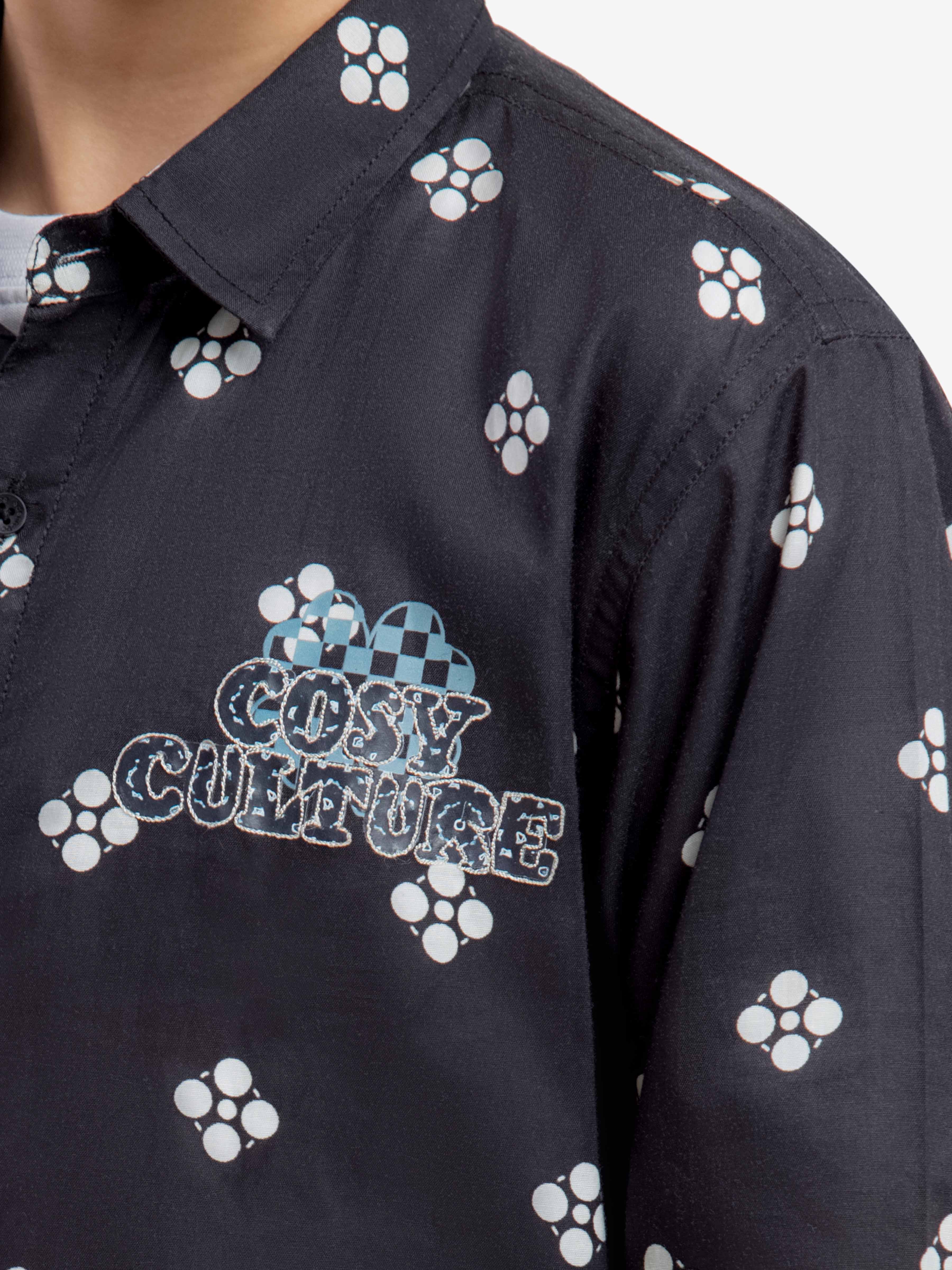 Boy's Black Shirt - EBTSF5-27655-2P - Image 2