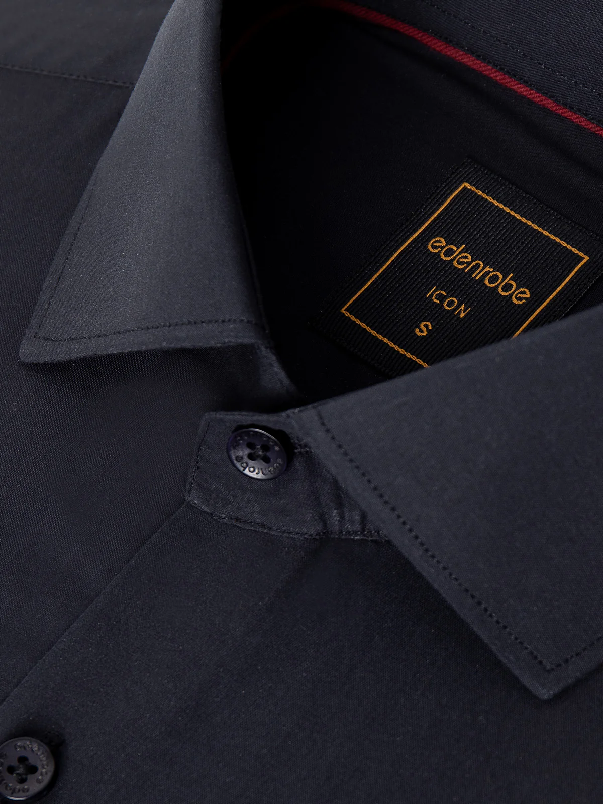 Men's Black Shirt - EMTSI24-50689 - Image 2