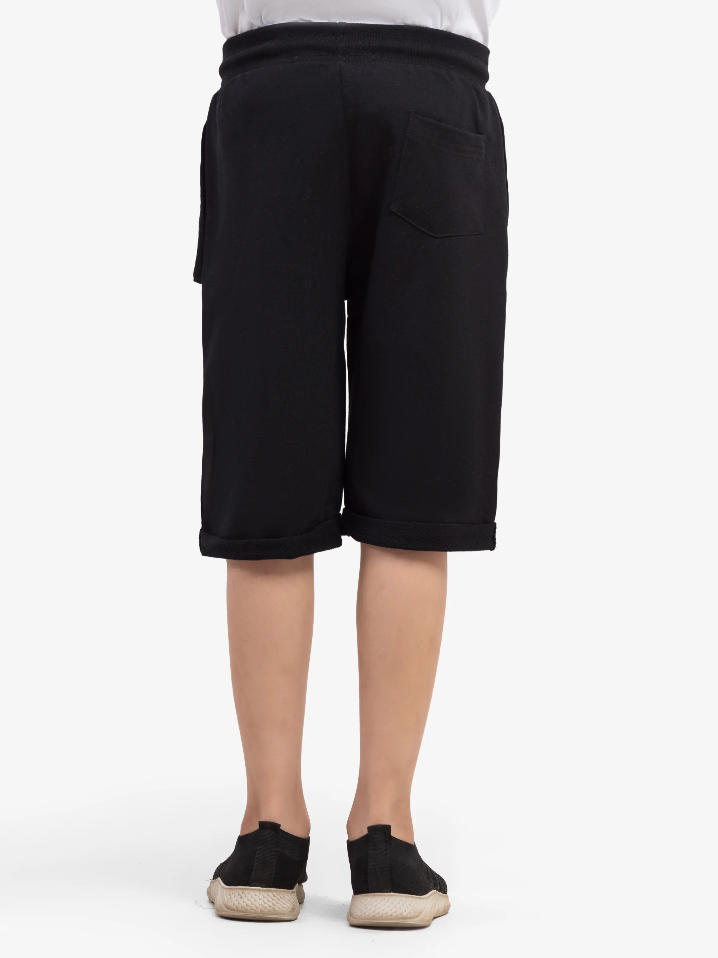 Boy's Black Shorts - EBBSK5-008 - Image 2