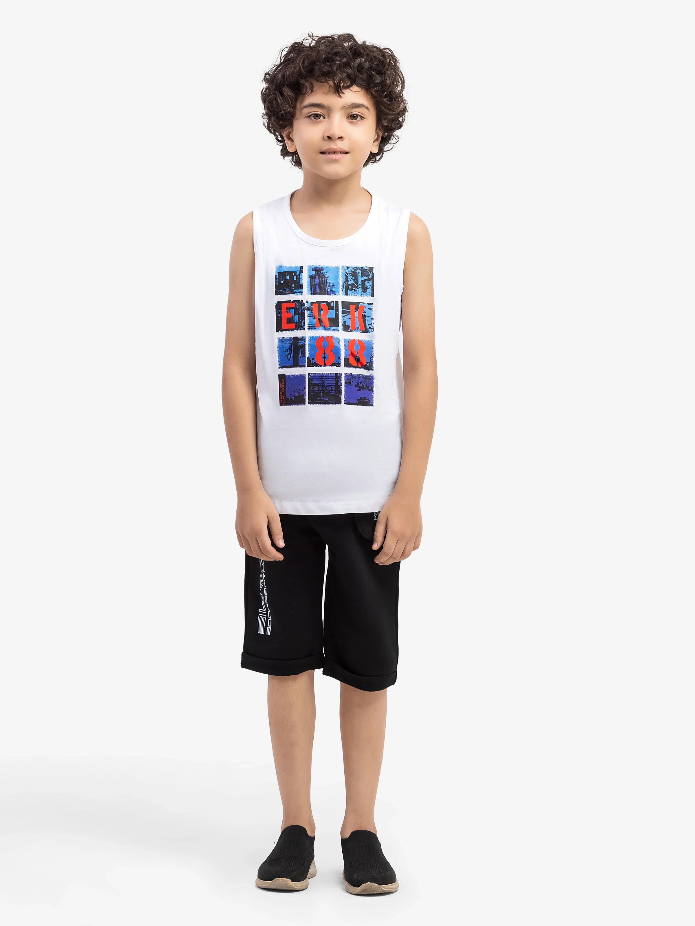 Boy's Black Shorts - EBBSK5-008 - Image 3