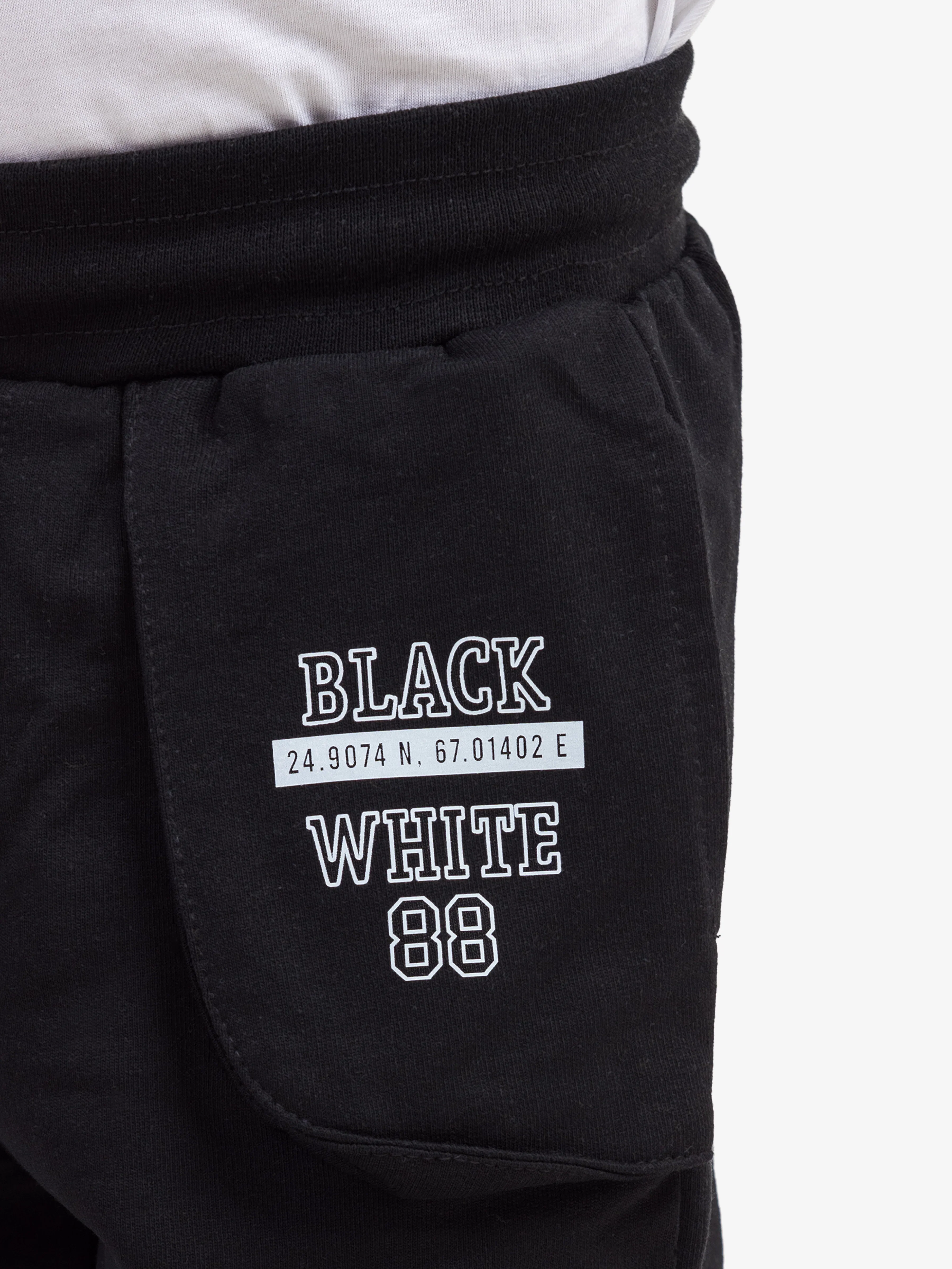 Boy's Black Shorts - EBBSK5-008 - Image 4