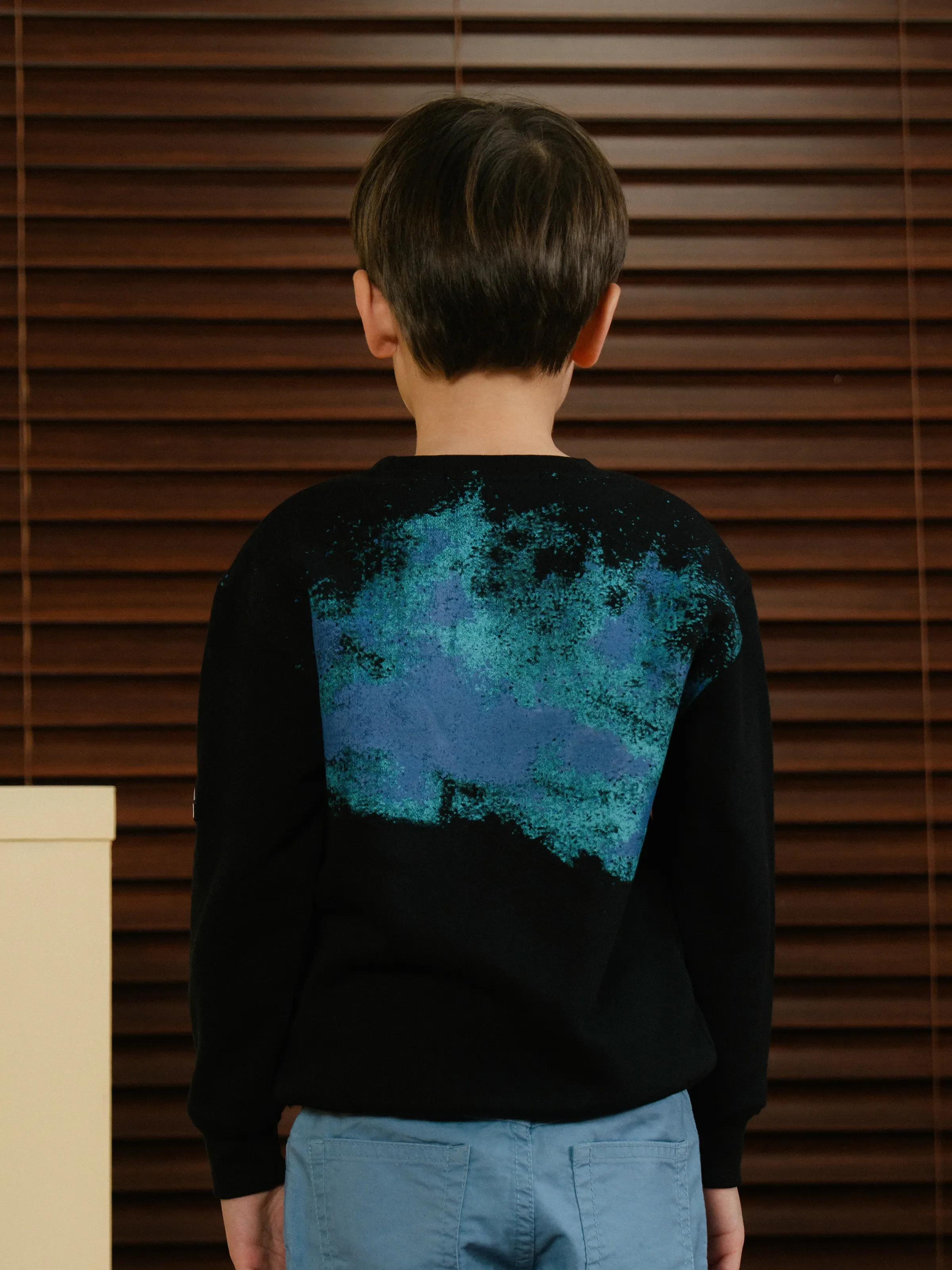 Boy's Black Sweatshirt - EBTSS24-016 - Image 6