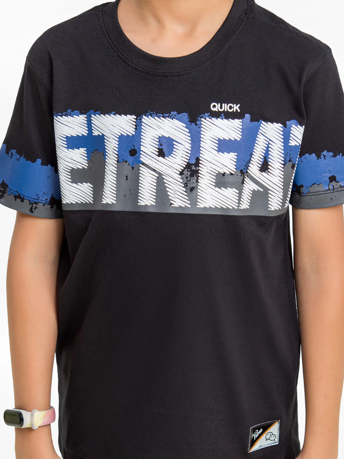 Boy's Black T-Shirt - EBTTS24-005 - Image 3