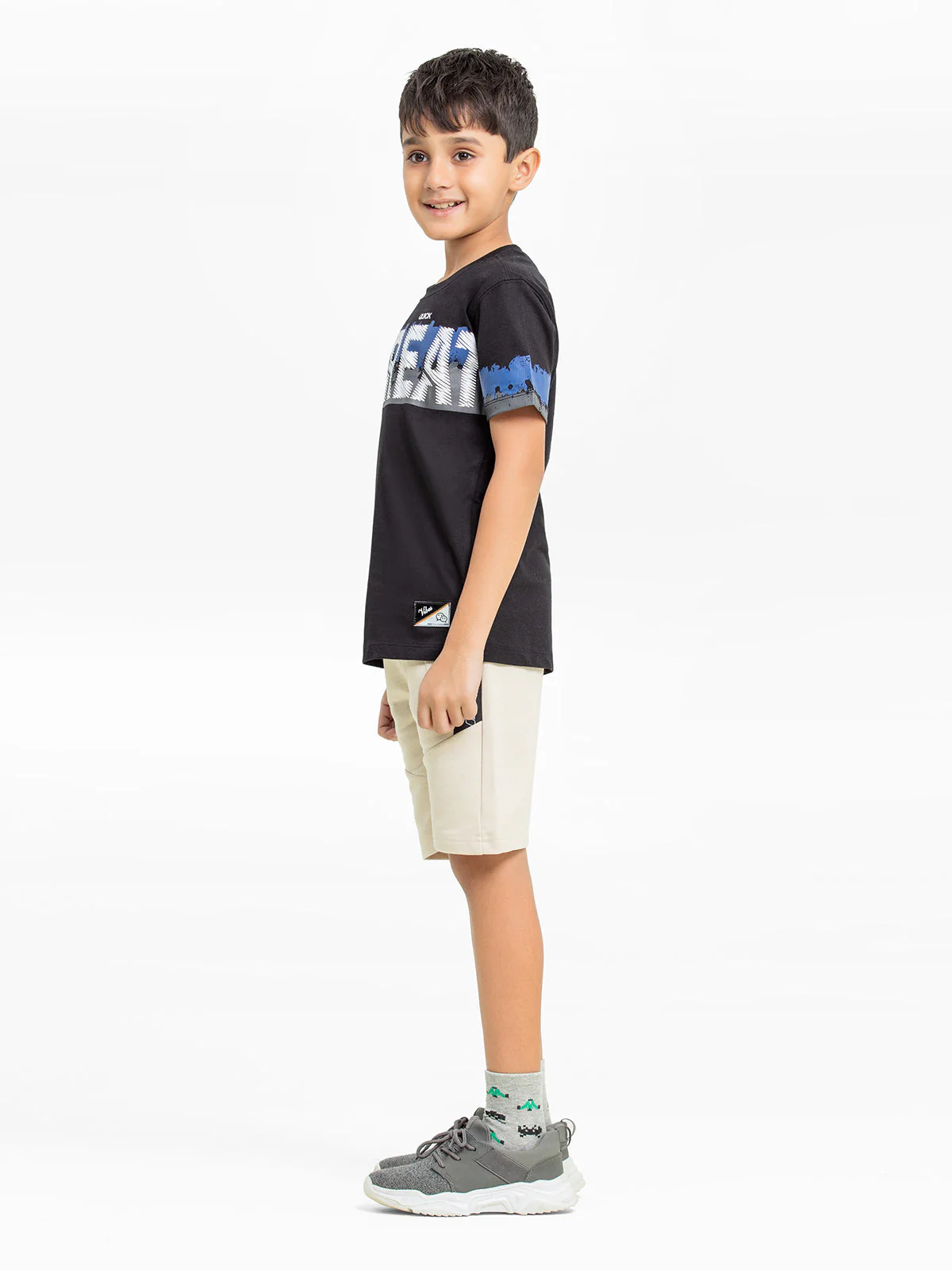Boy's Black T-Shirt - EBTTS24-005 - Image 4