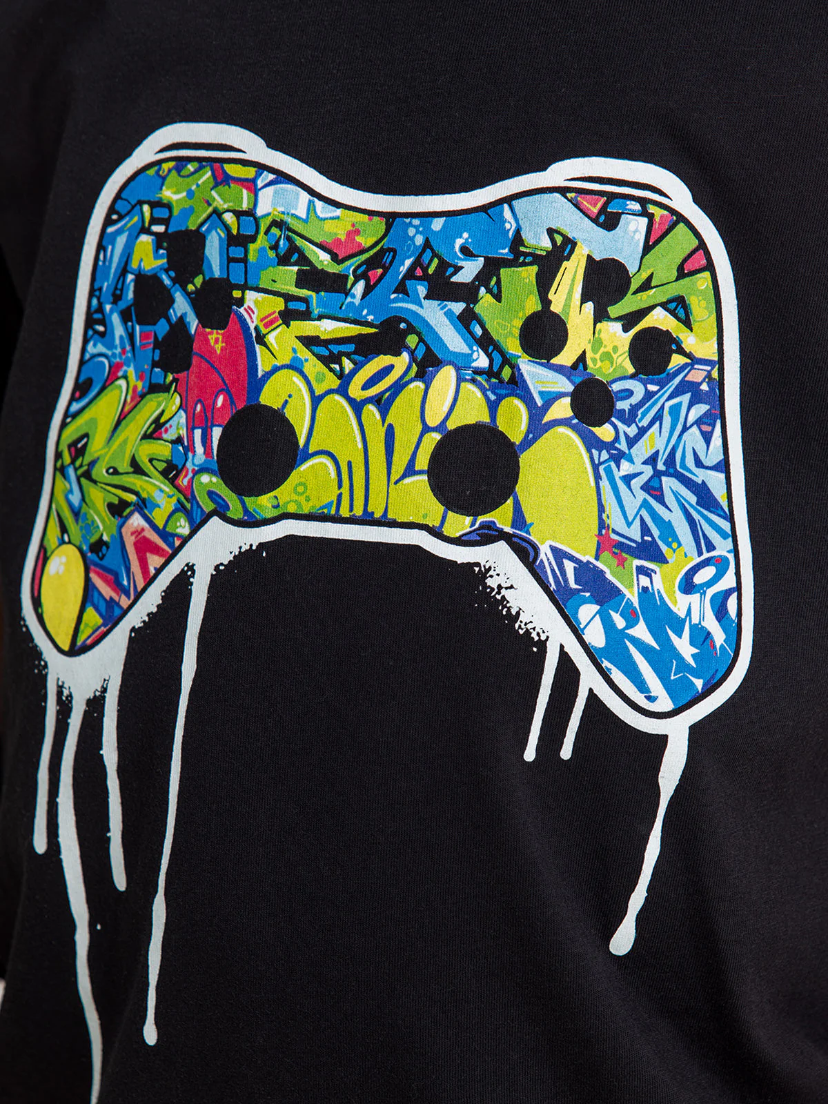 Boy's Black T-Shirt - EBTTS24-026 - Image 3