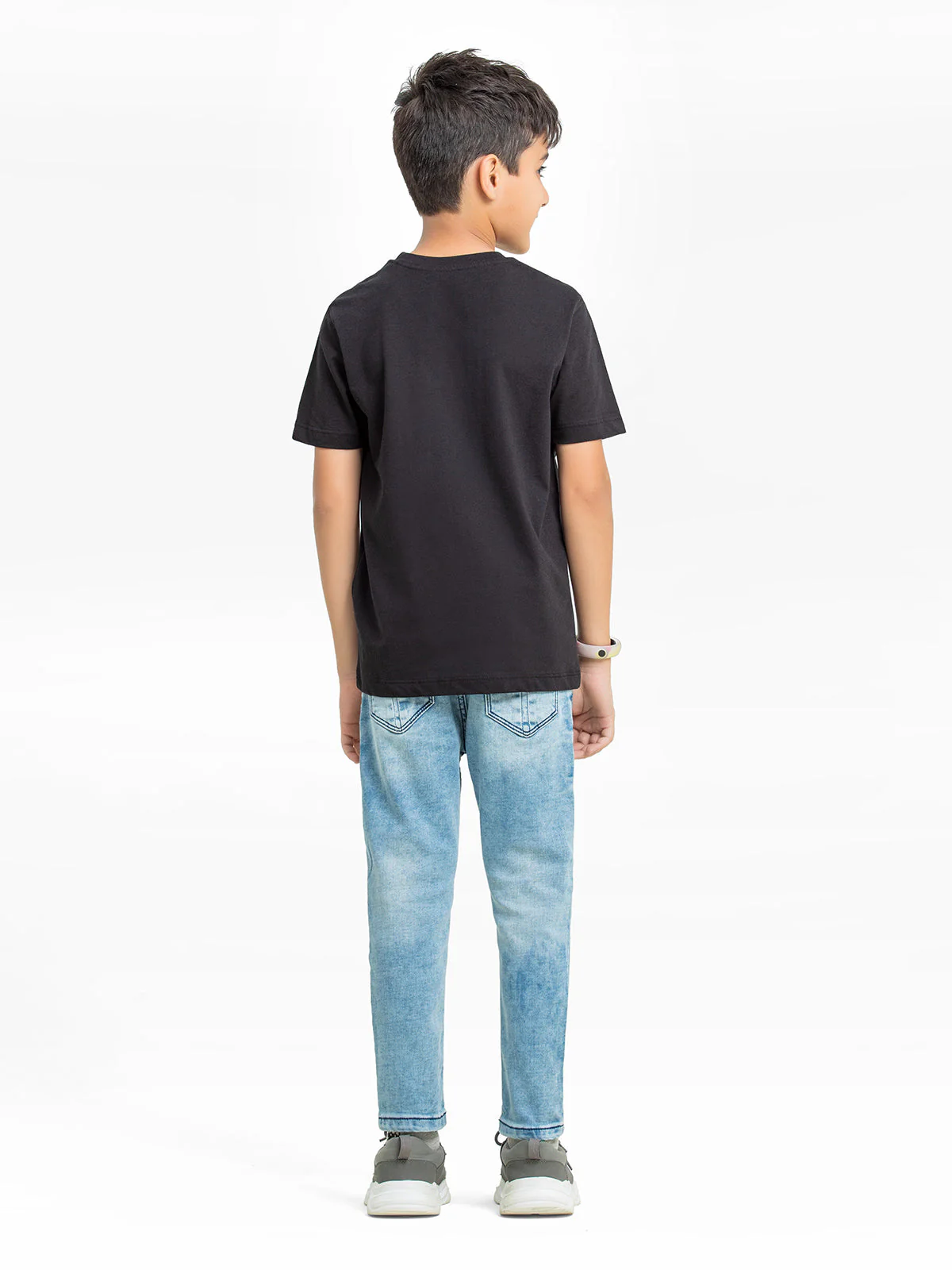 Boy's Black T-Shirt - EBTTS24-026 - Image 5