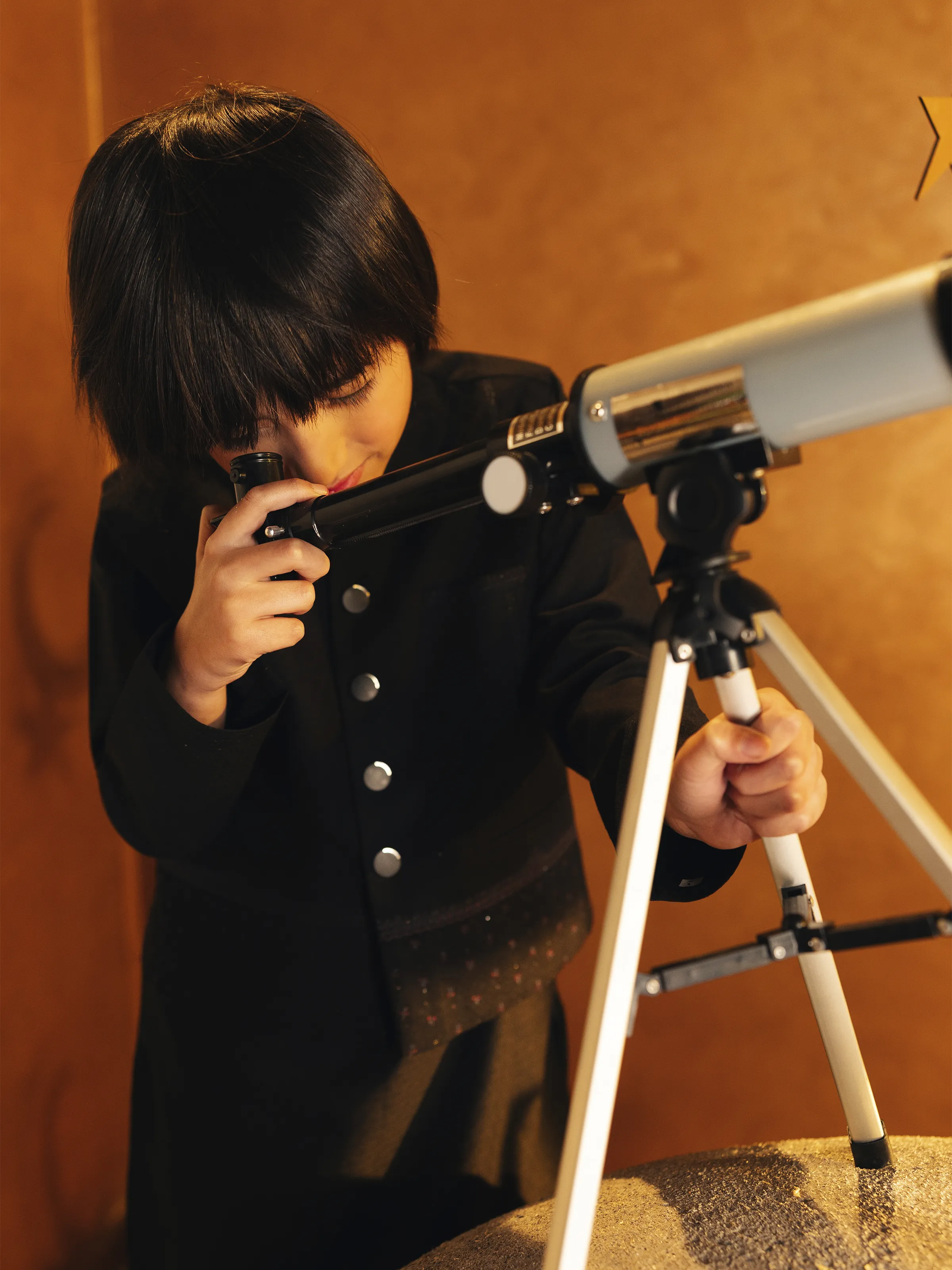 Boy's Black Waist Coat Suit - ECBTWCS6-113 - Image 4