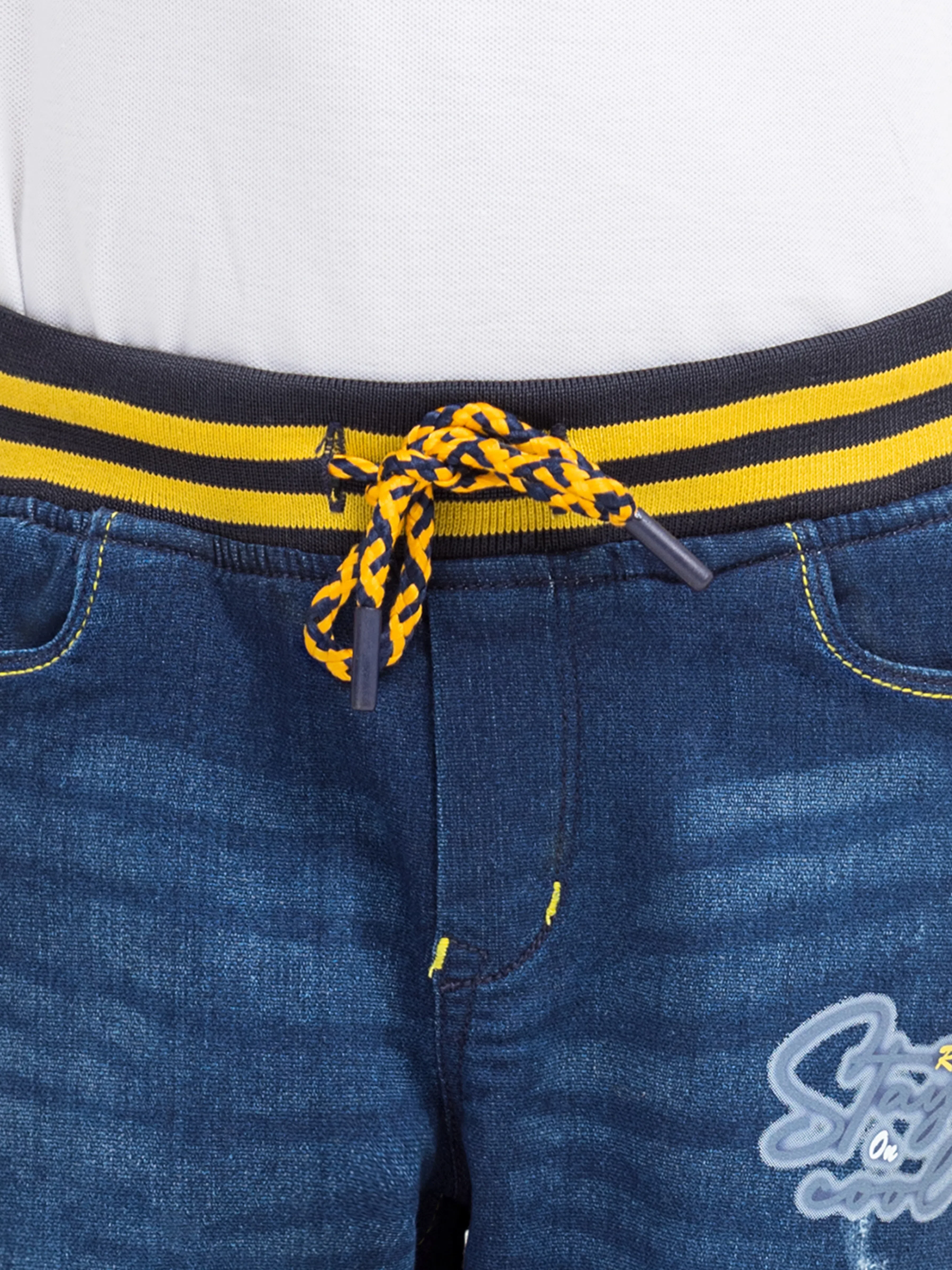 Boy's Blue Denim Pant - EBBDP5-007 - Image 2