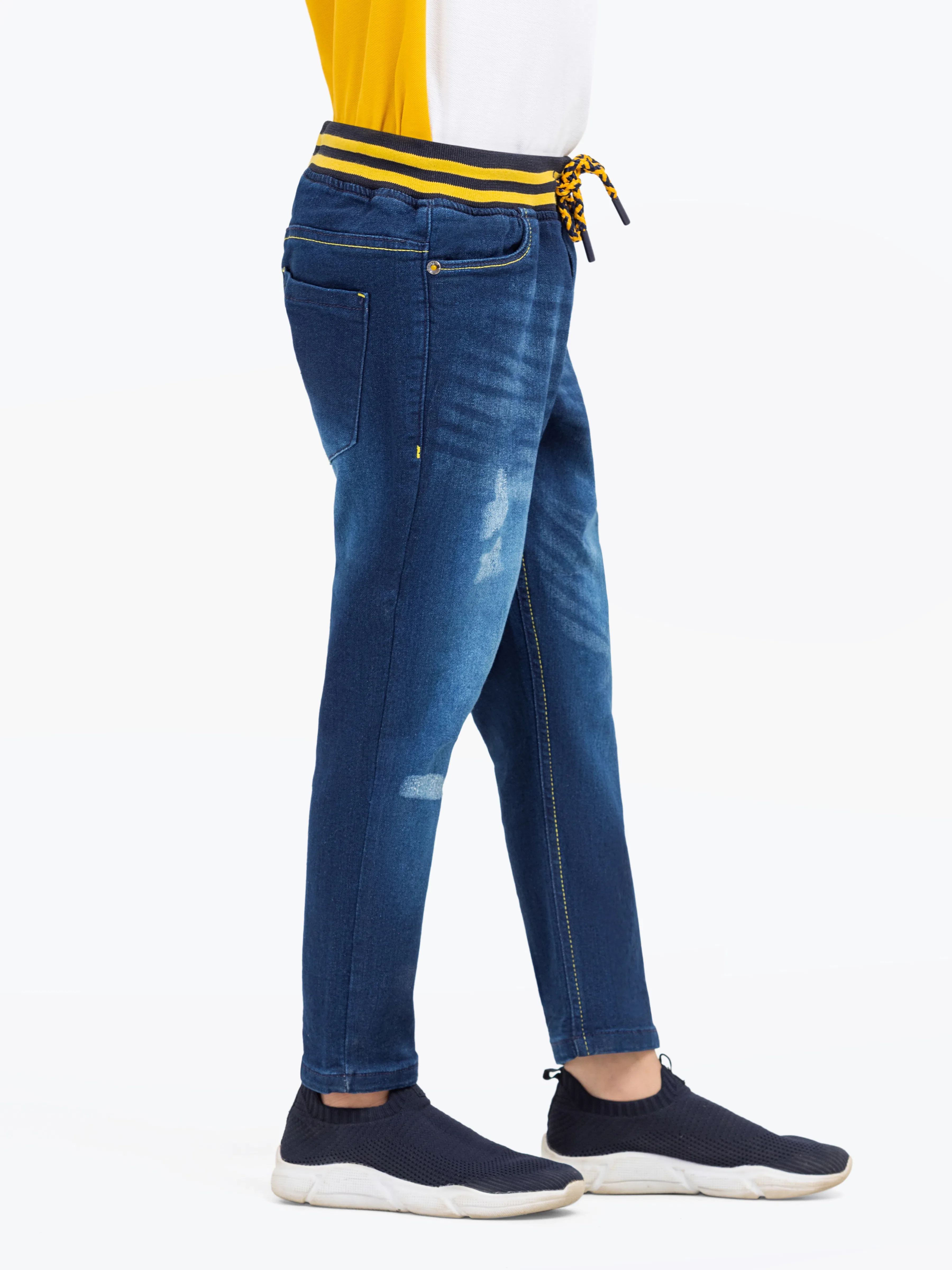 Boy's Blue Denim Pant - EBBDP5-007 - Image 4
