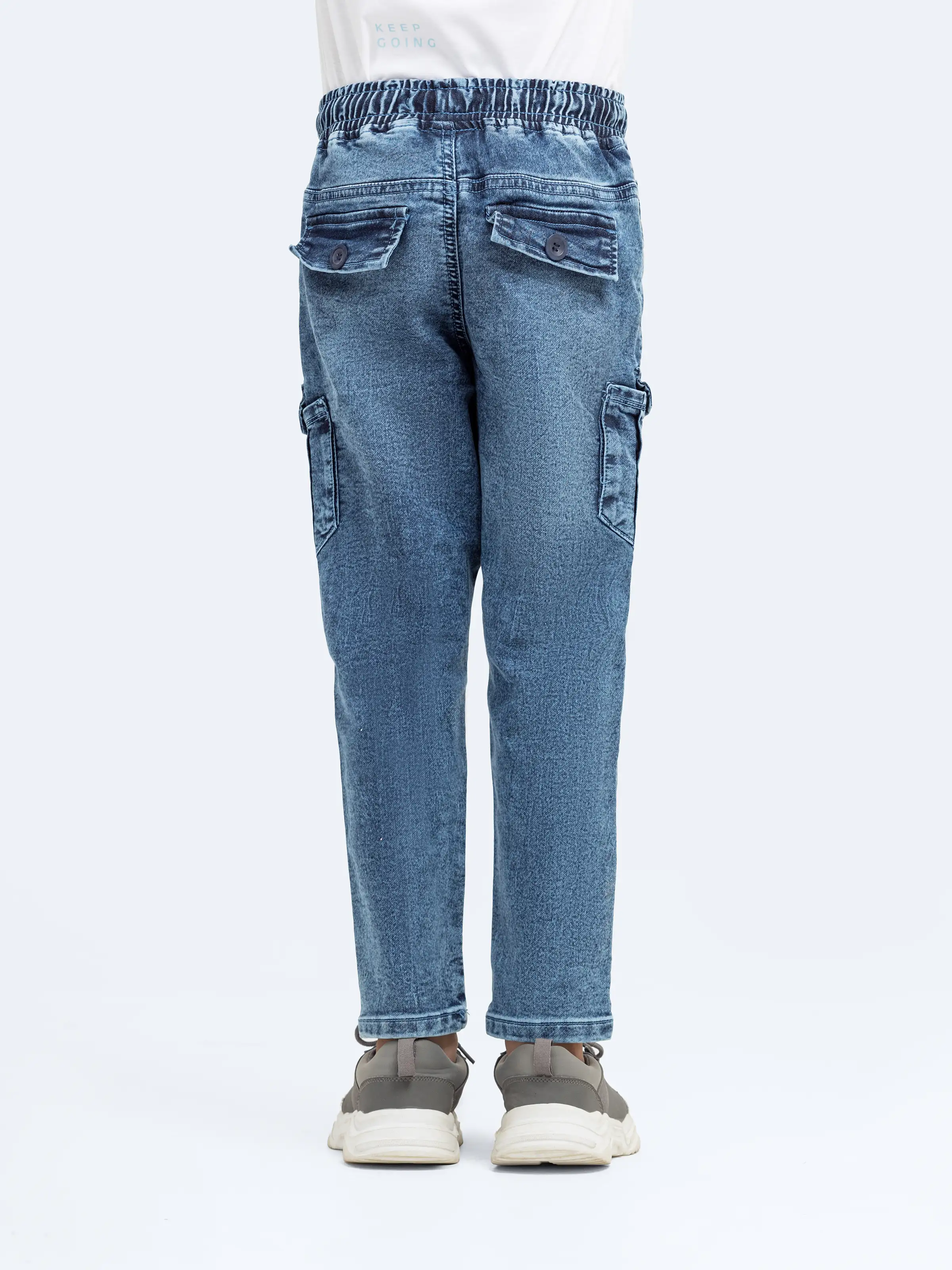 Boy's Blue Denim Pant - EBBDP5-009 - Image 5