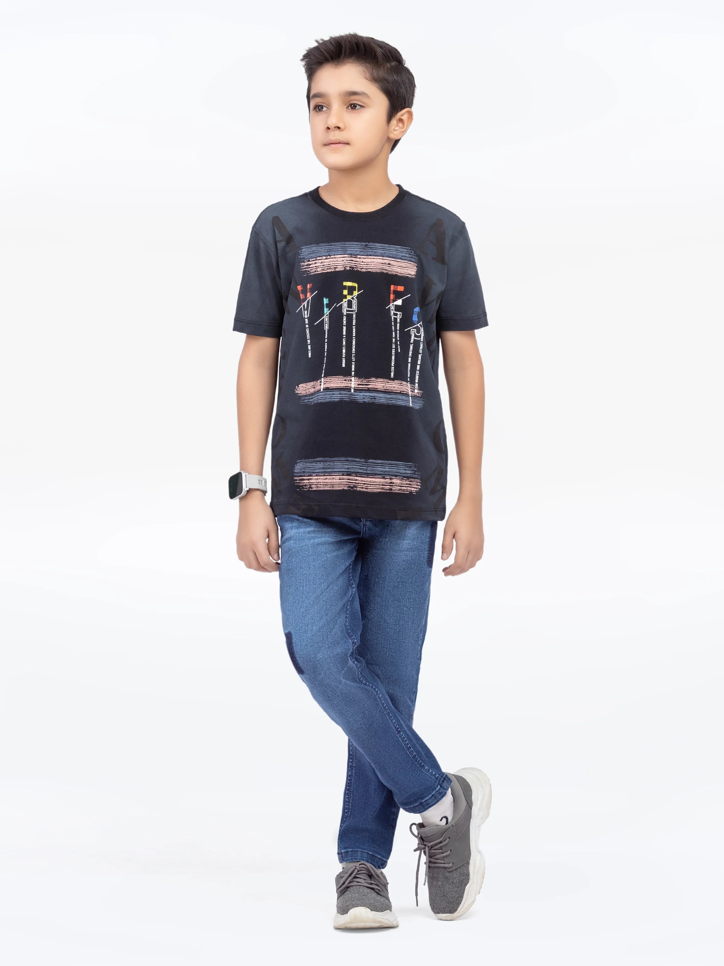 Boy's Blue Denim Pant - EBBDP5-025 - Image 2