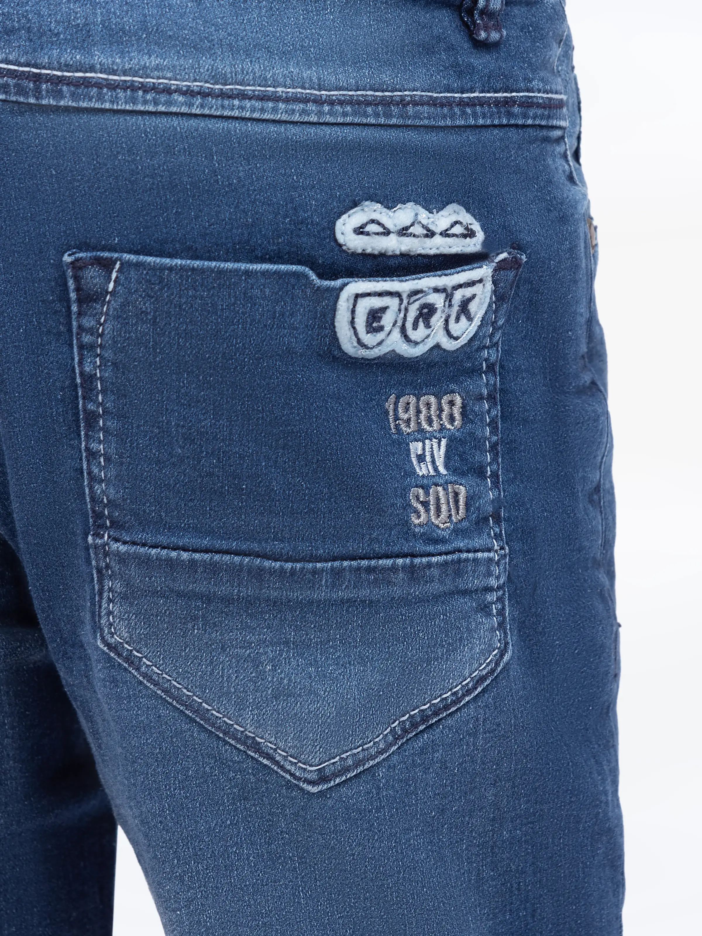 Boy's Blue Denim Pant - EBBDP5-025 - Image 4