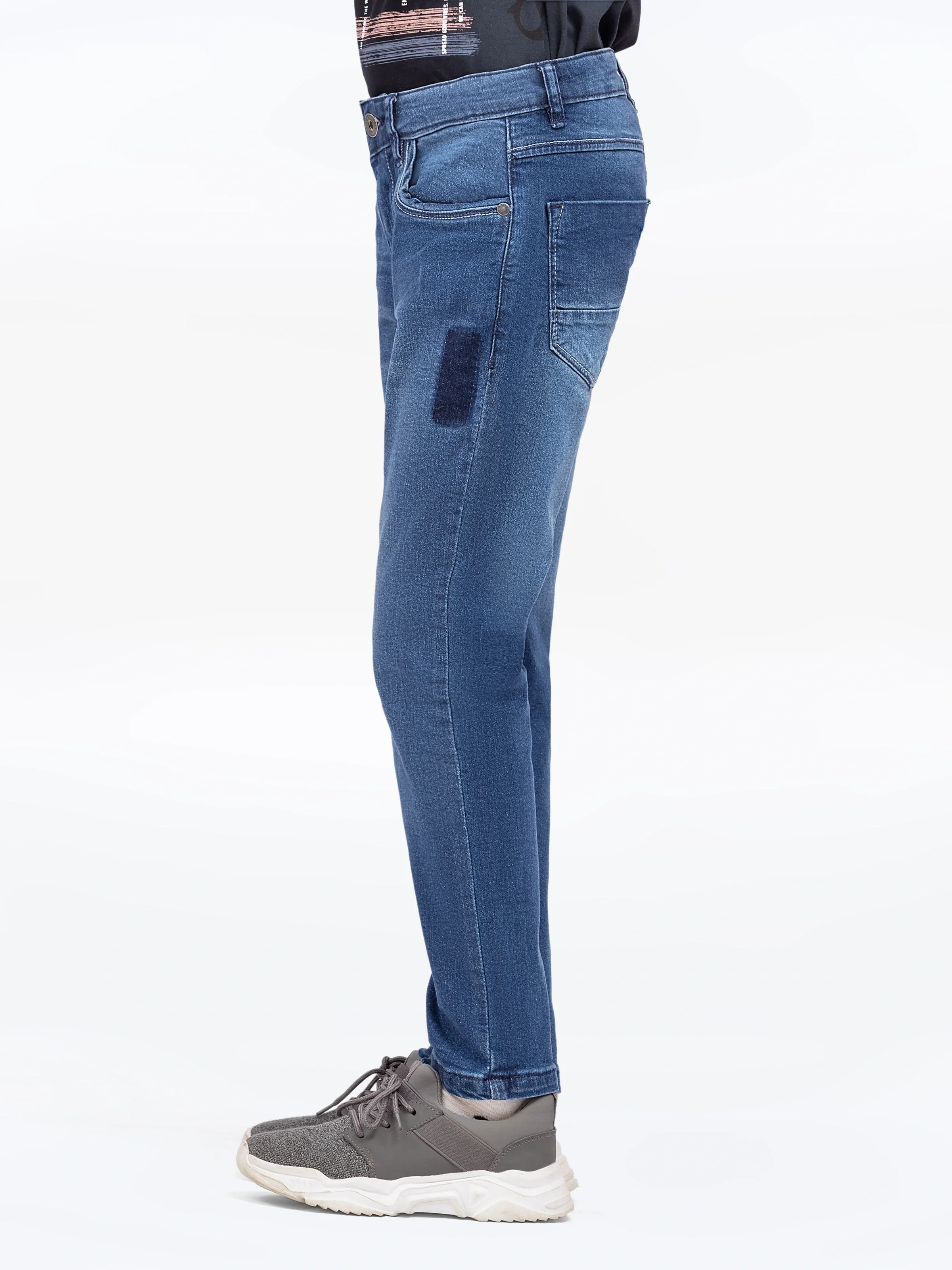 Boy's Blue Denim Pant - EBBDP5-025 - Image 5