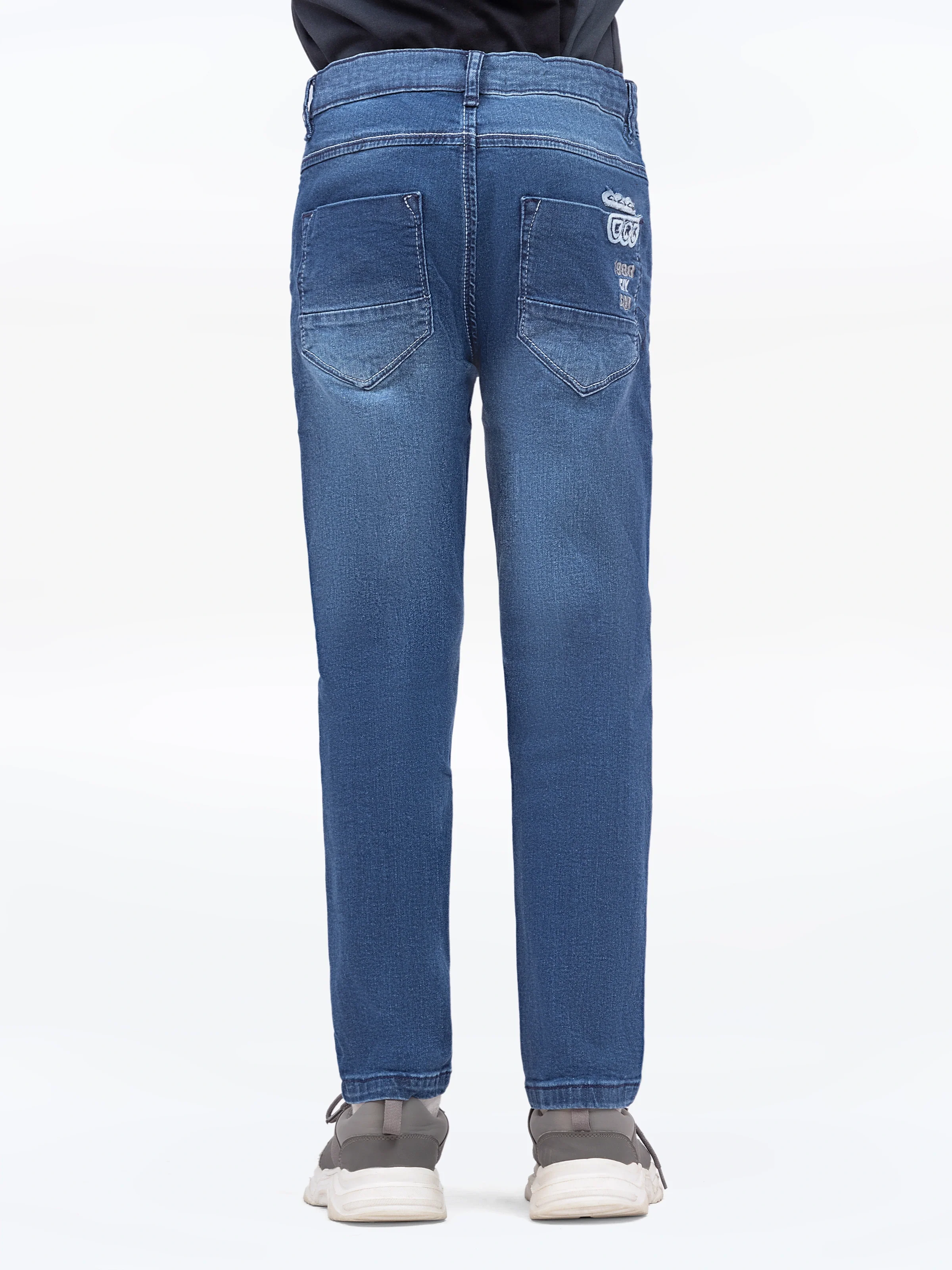 Boy's Blue Denim Pant - EBBDP5-025 - Image 6