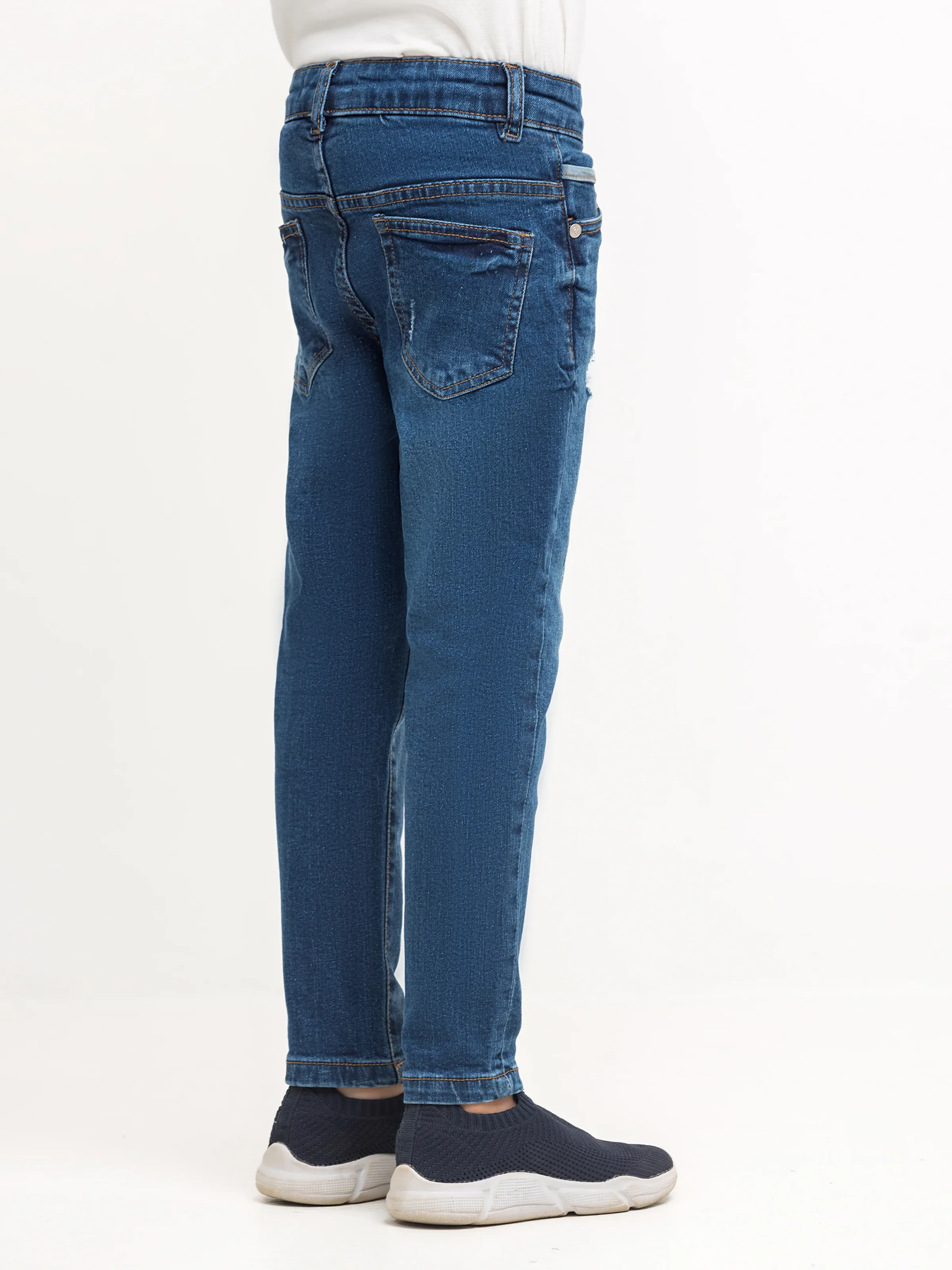 Boy's Blue Denim Pant - EBBDP5-032 - Image 5
