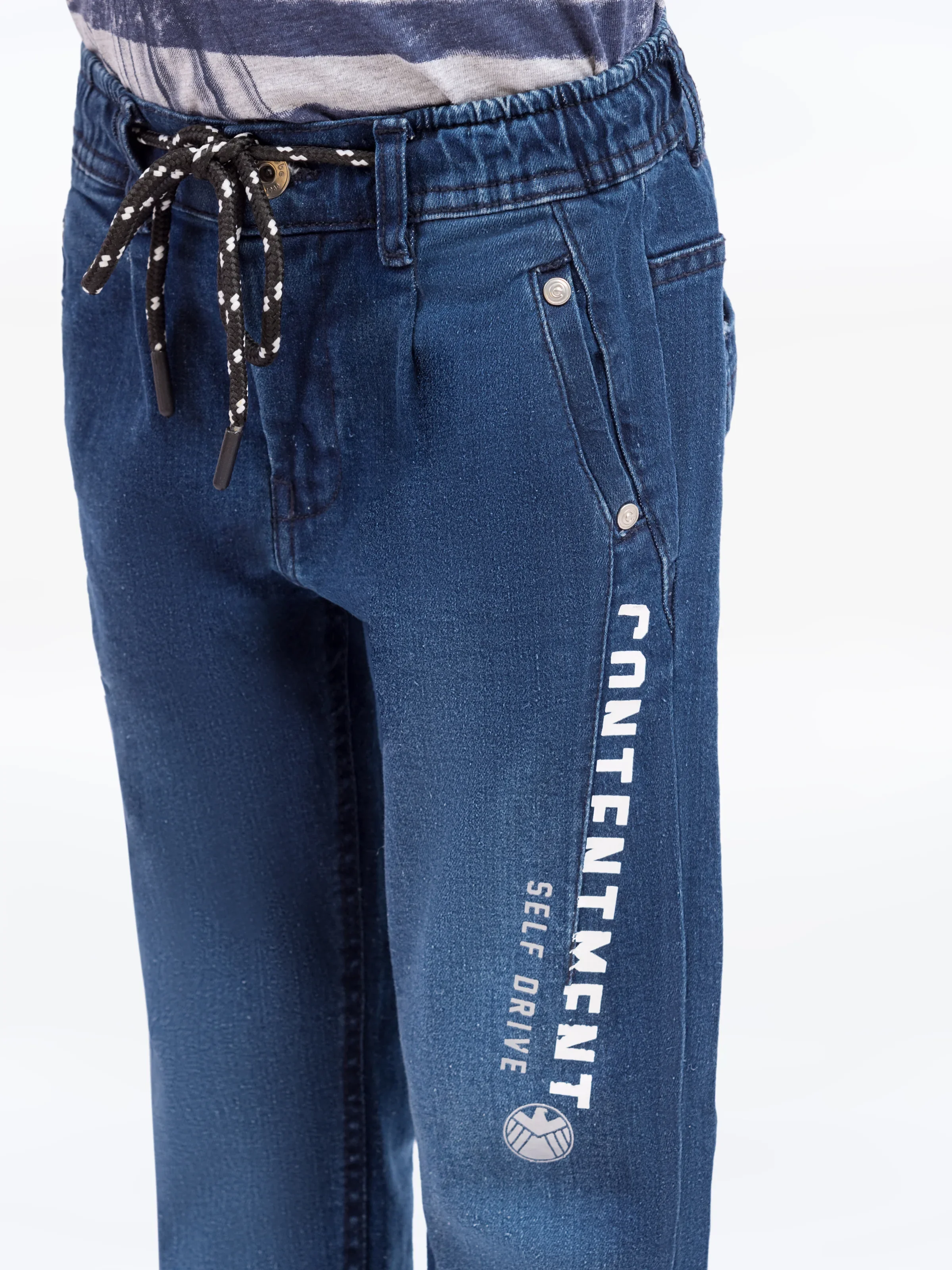 Boy's Blue Denim Pant - EBBDP5-034 - Image 2