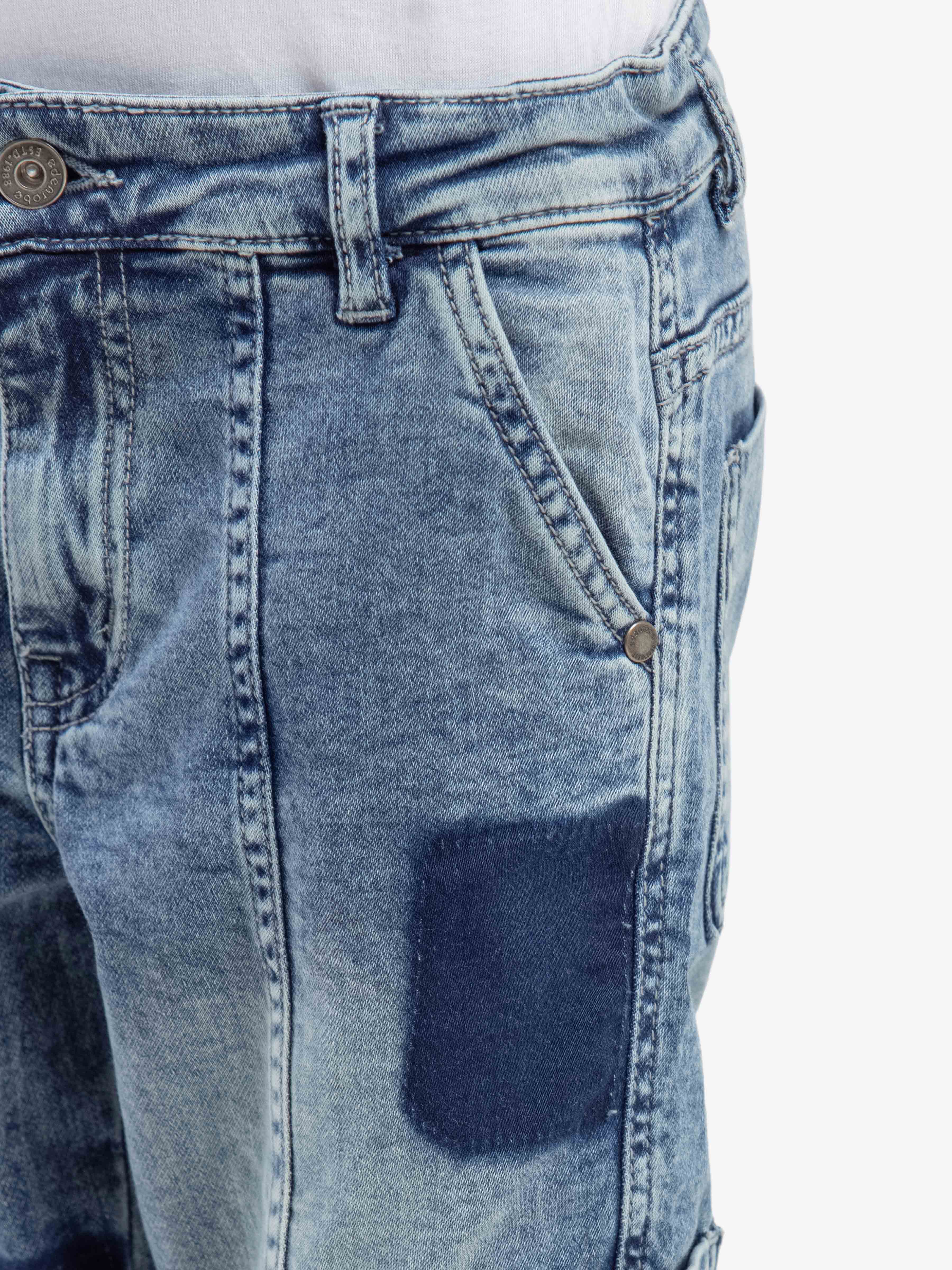 Boy's Blue Denim Pant - EBBDP5-040 - Image 2