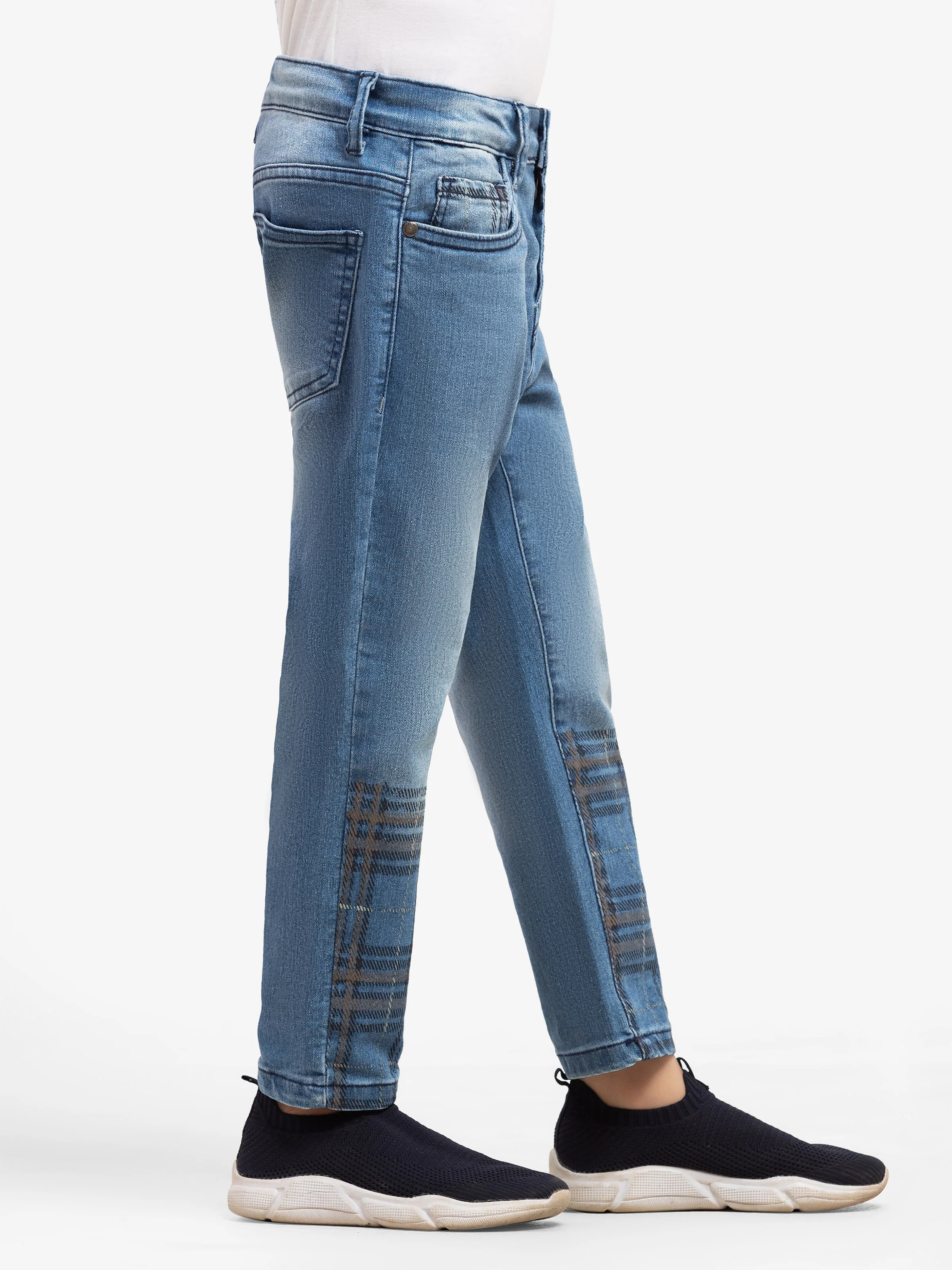 Boy's Blue Denim Pant - EBBDP5-044 - Image 2