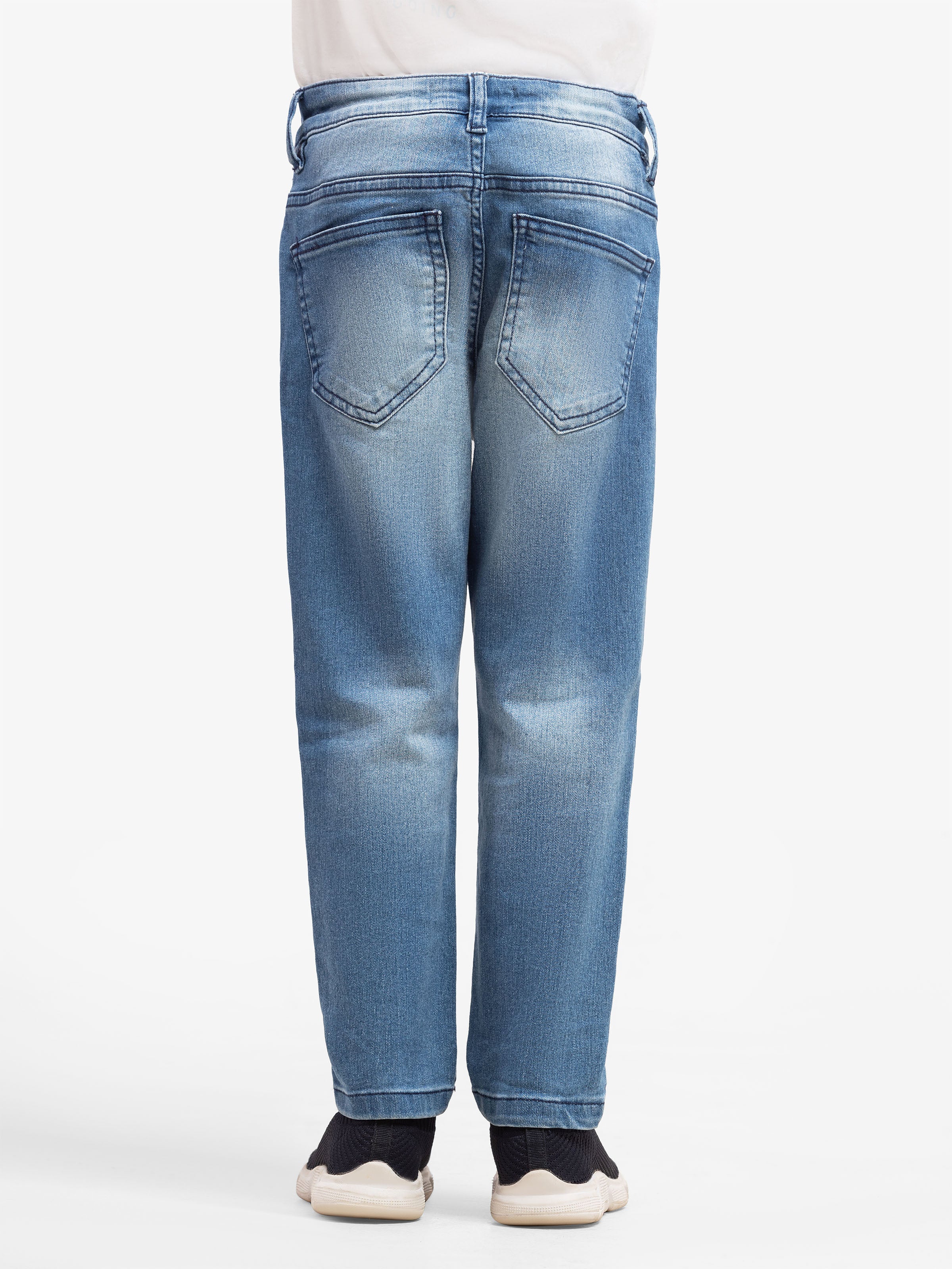 Boy's Blue Denim Pant - EBBDP5-044 - Image 6