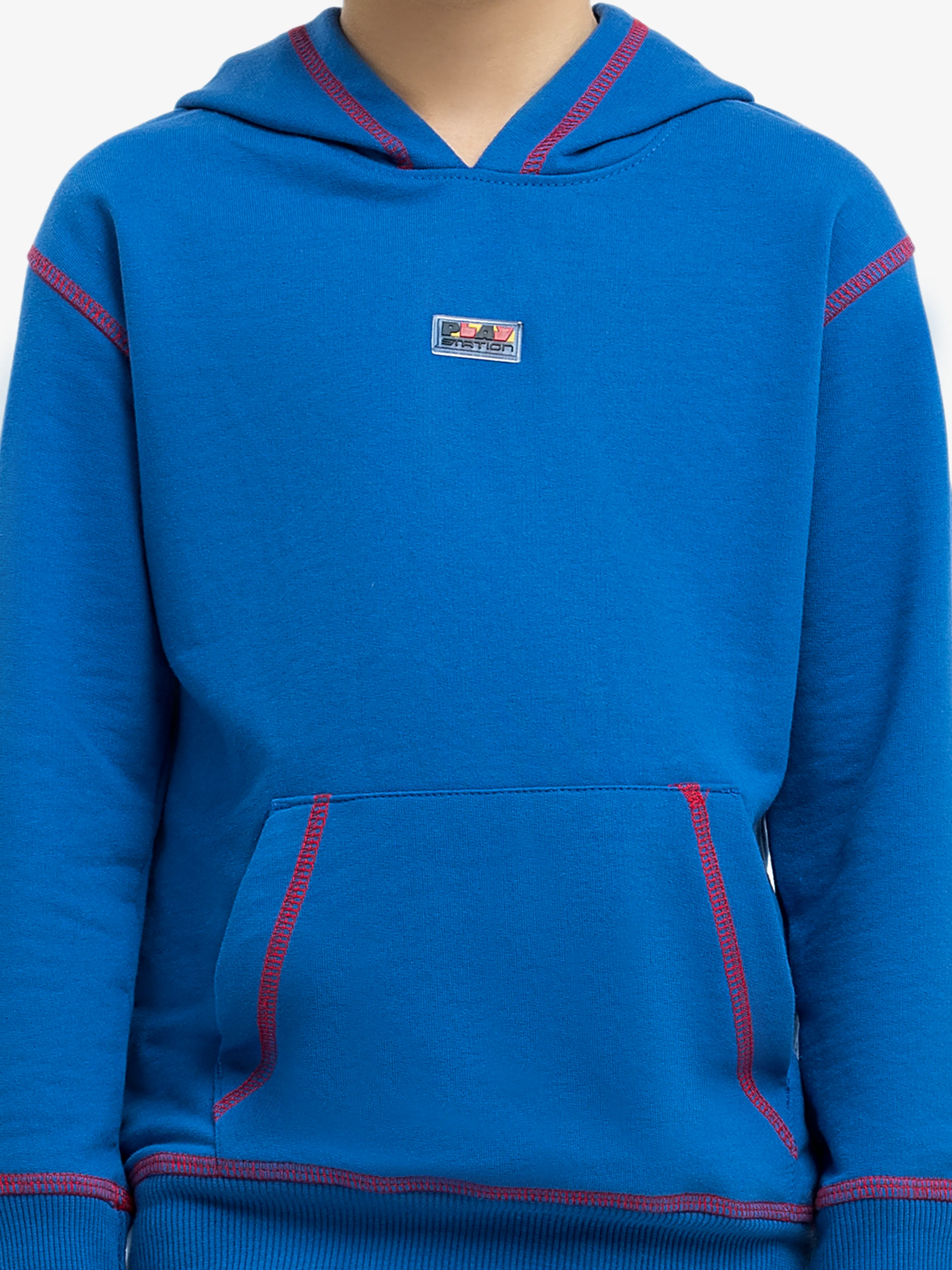 Boy's Blue Hoodie - EBTH24-016 - Image 3