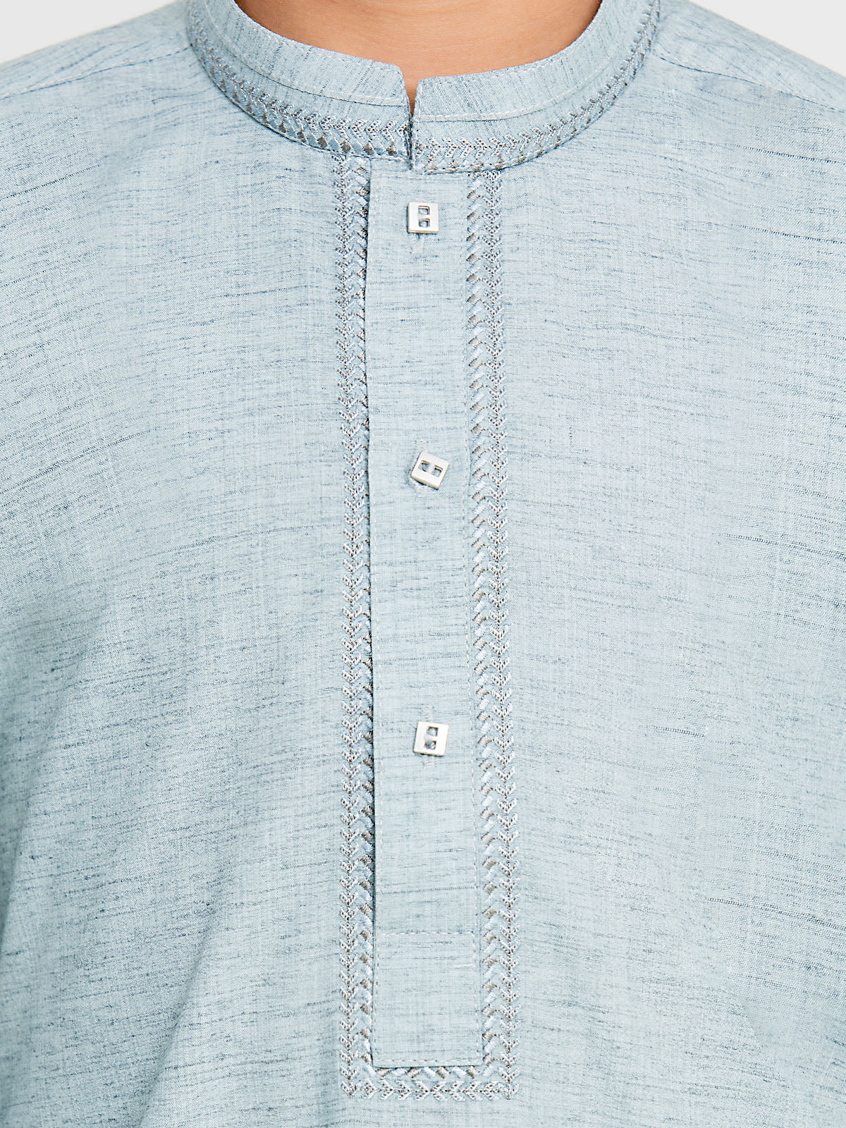 Boy's Blue Kurta Pajama - EBTKP24-001 - Image 3