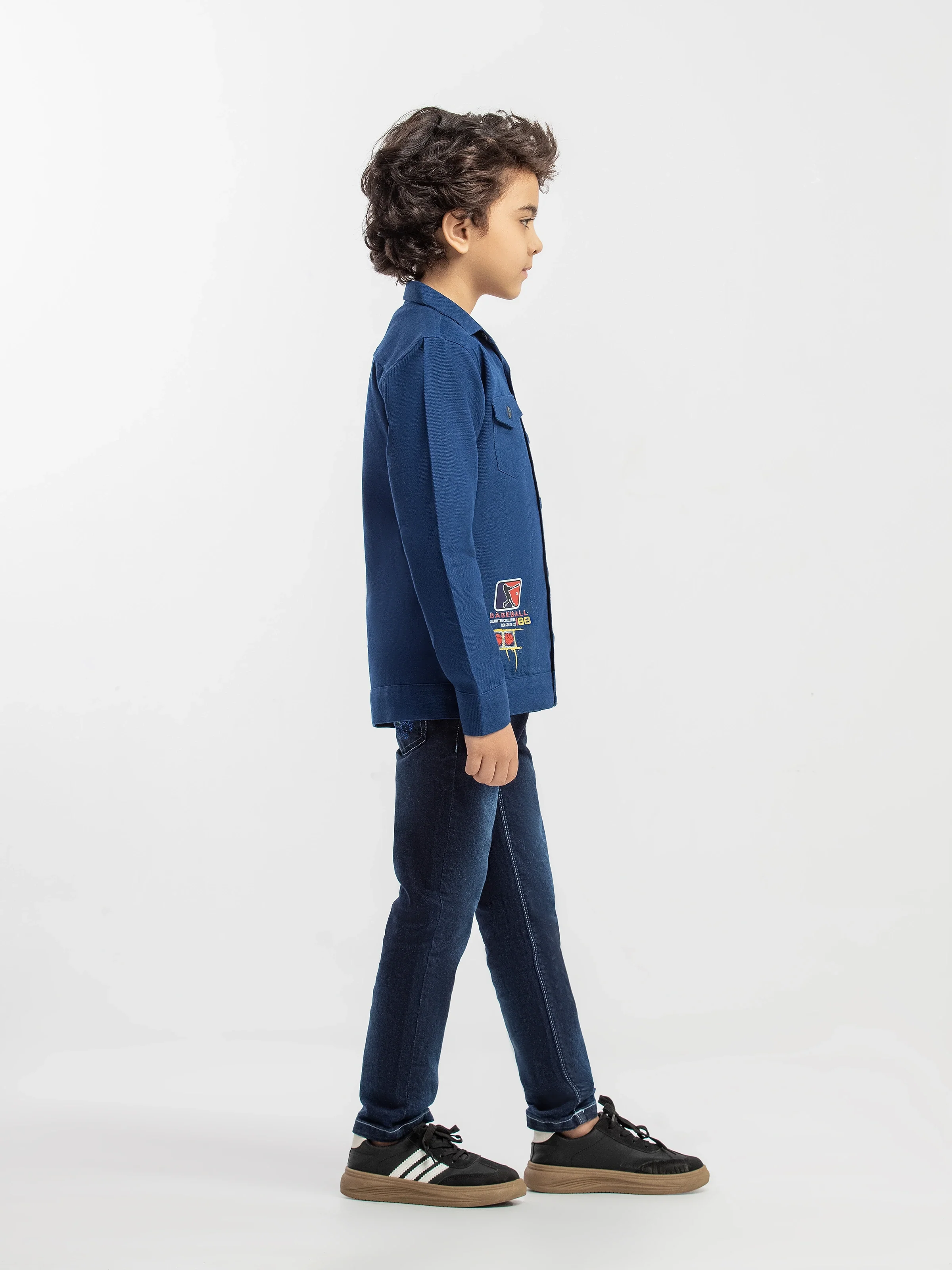 Boy's Blue Shacket - EBTJS5-002 - Image 5