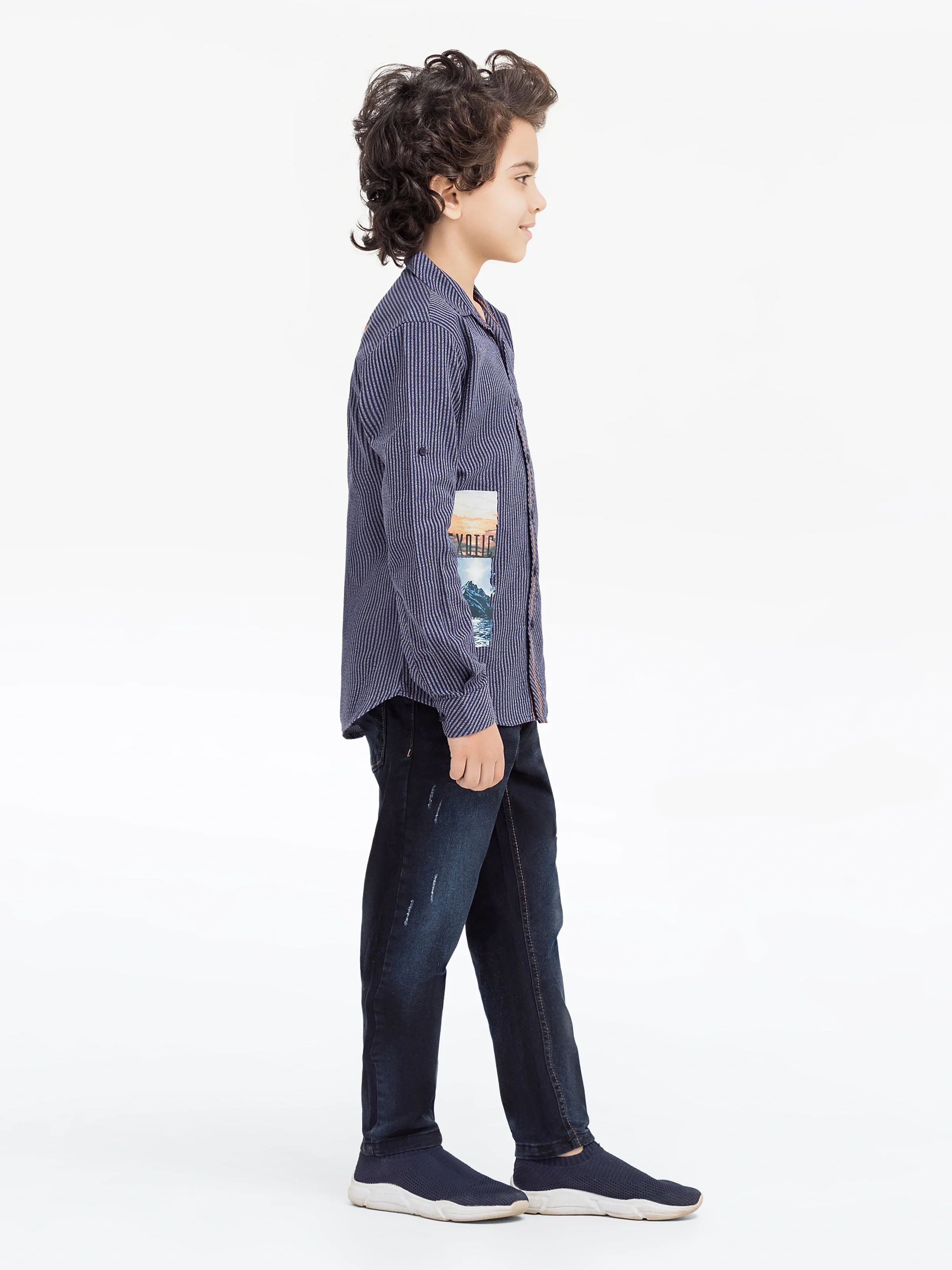 Boy's Blue Shirt - EBTS5-27590 - Image 6