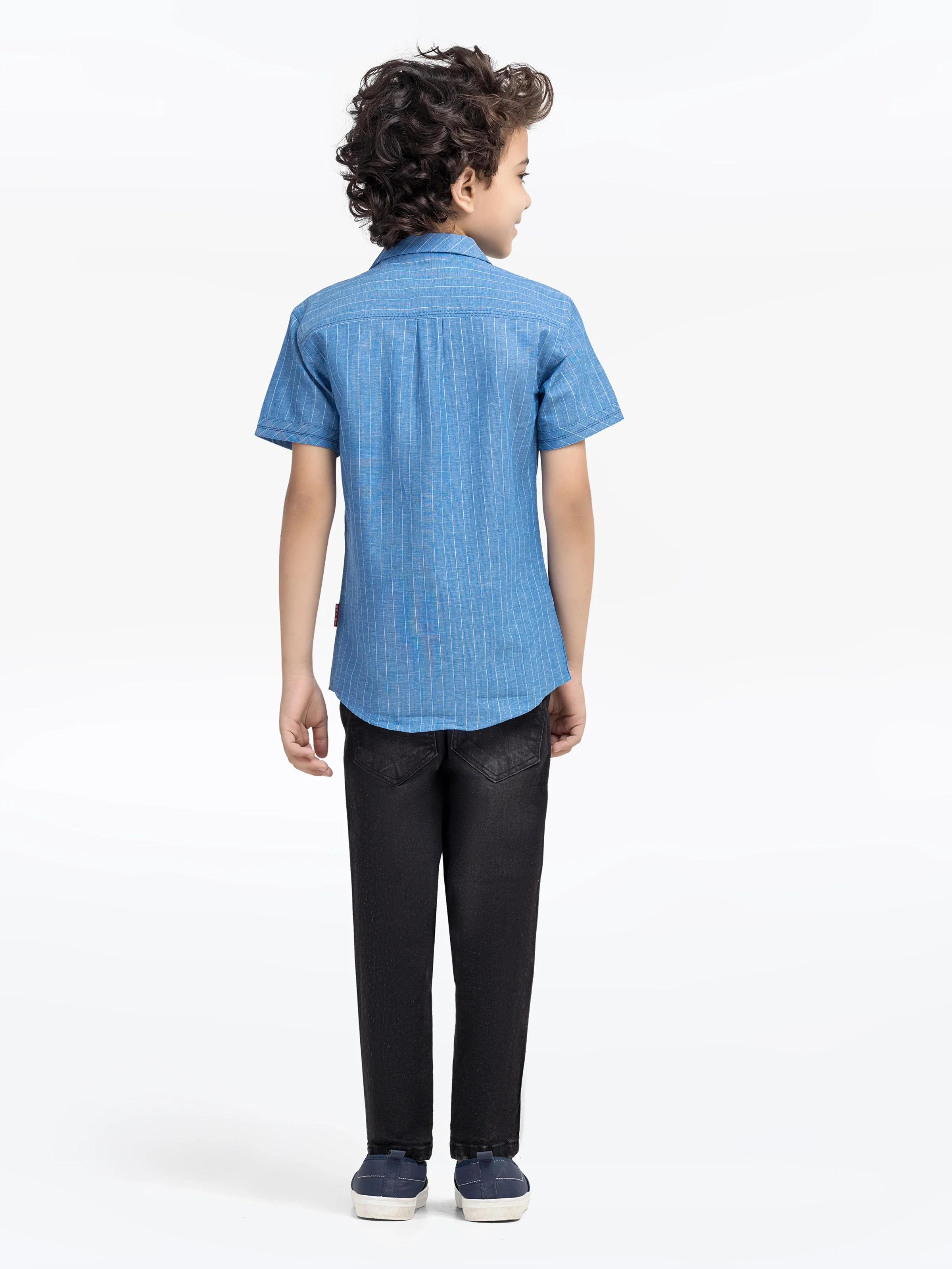 Boy's Blue Shirt - EBTS5-27592 - Image 6