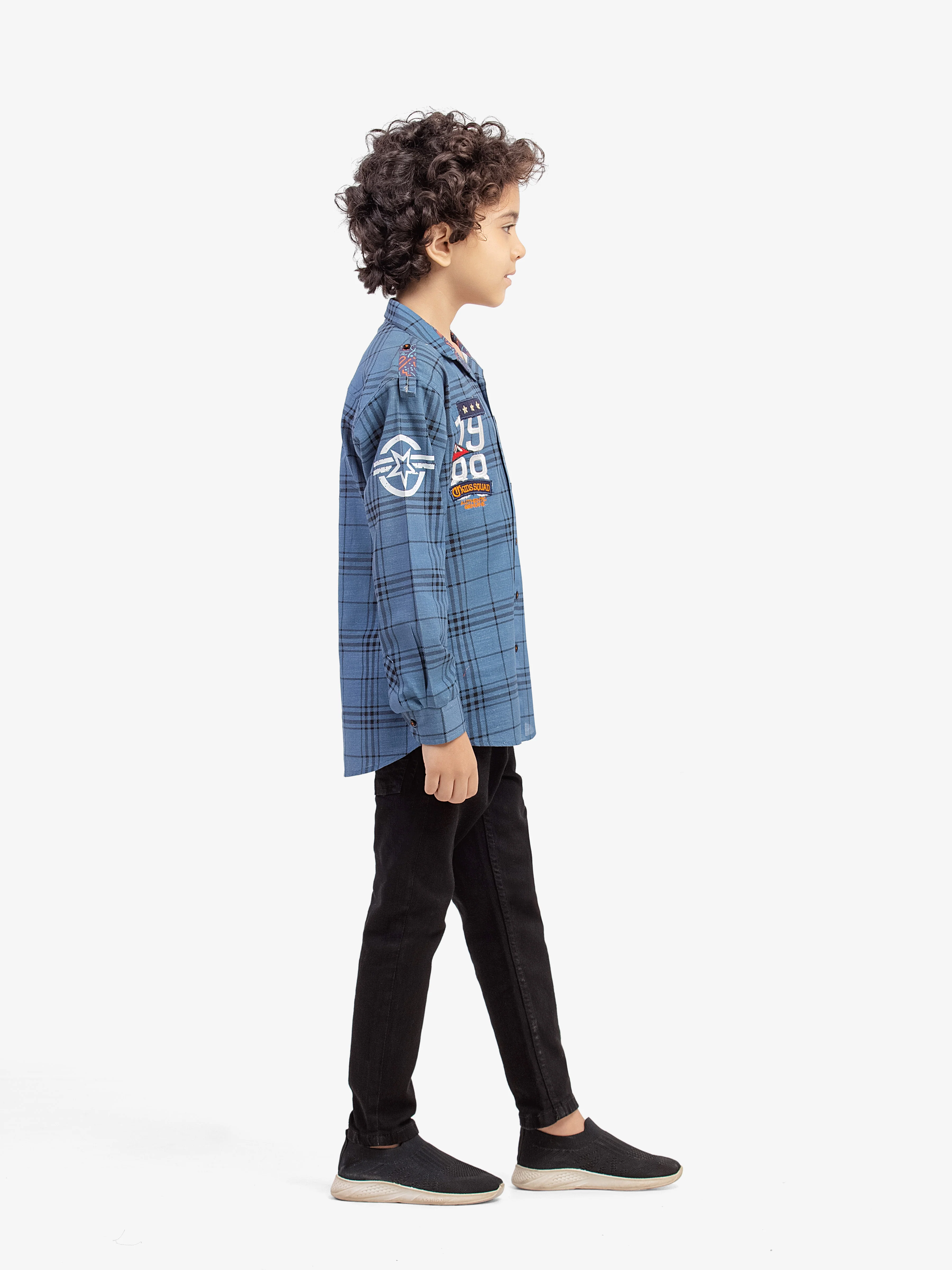 Boy's Blue Shirt - EBTS5-27610 - Image 5