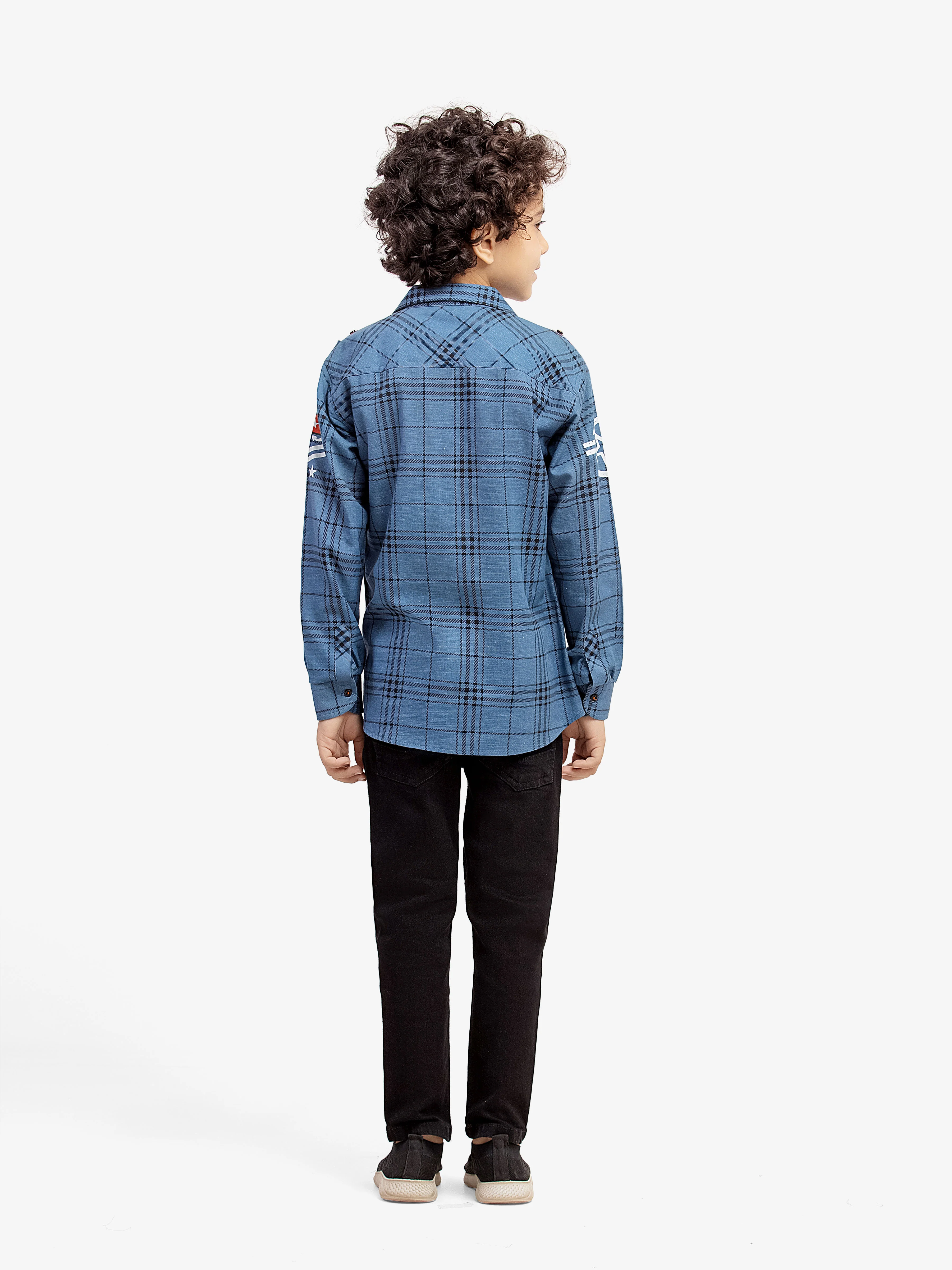 Boy's Blue Shirt - EBTS5-27610 - Image 6