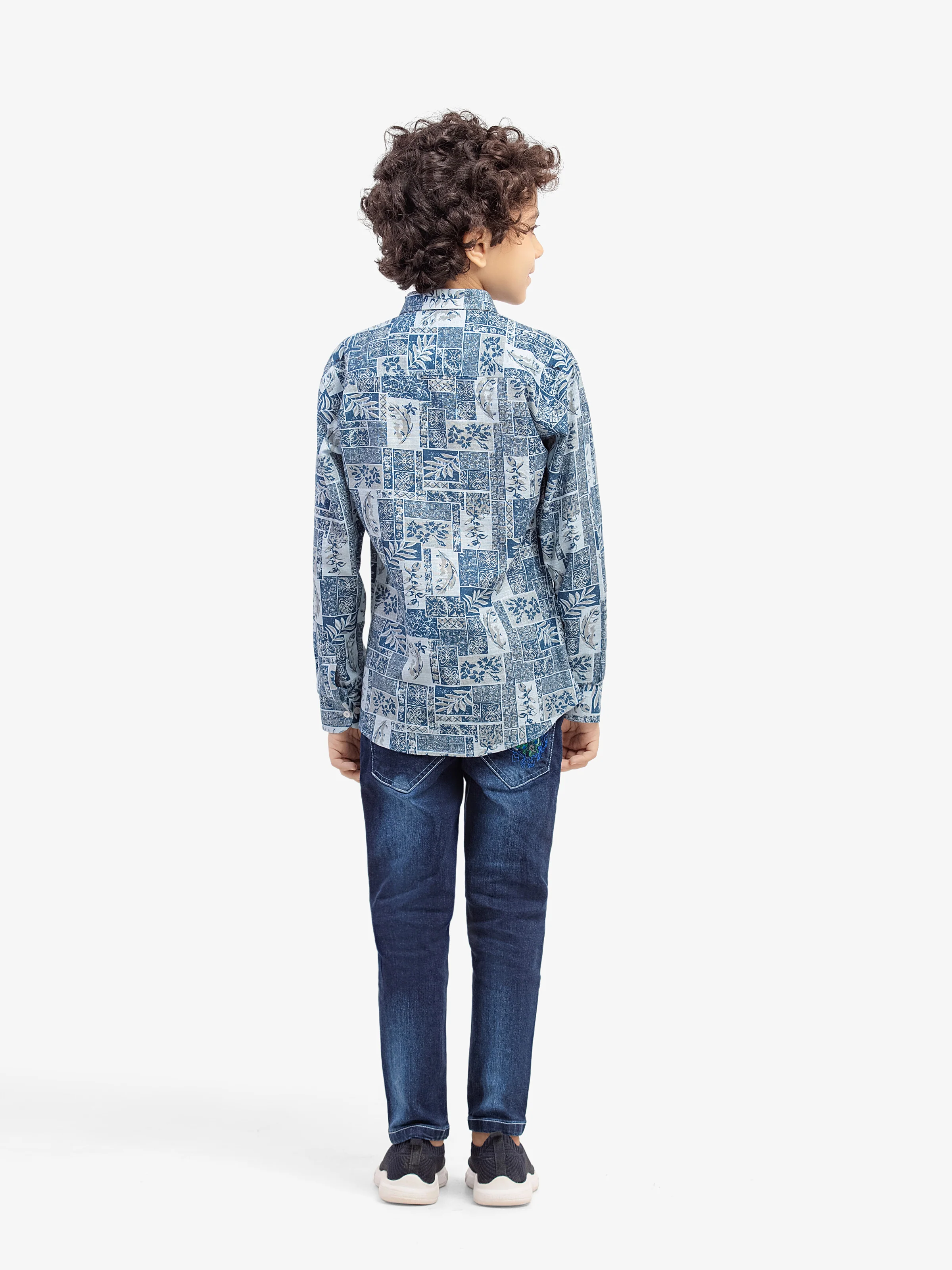Boy's Blue Shirt - EBTS5-27647 - Image 5