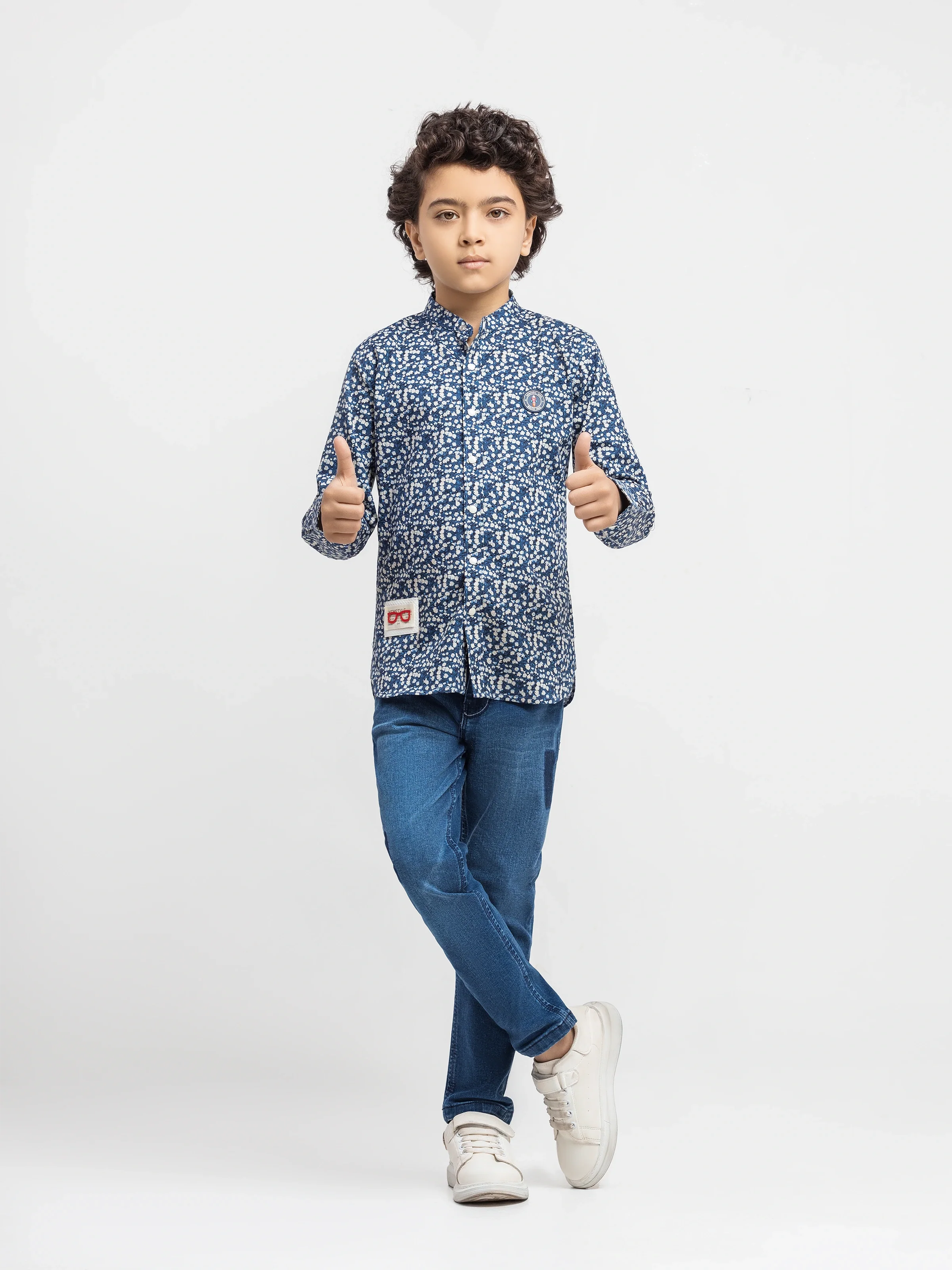 Boy's Blue Shirt - EBTSF5-27671 - Image 2