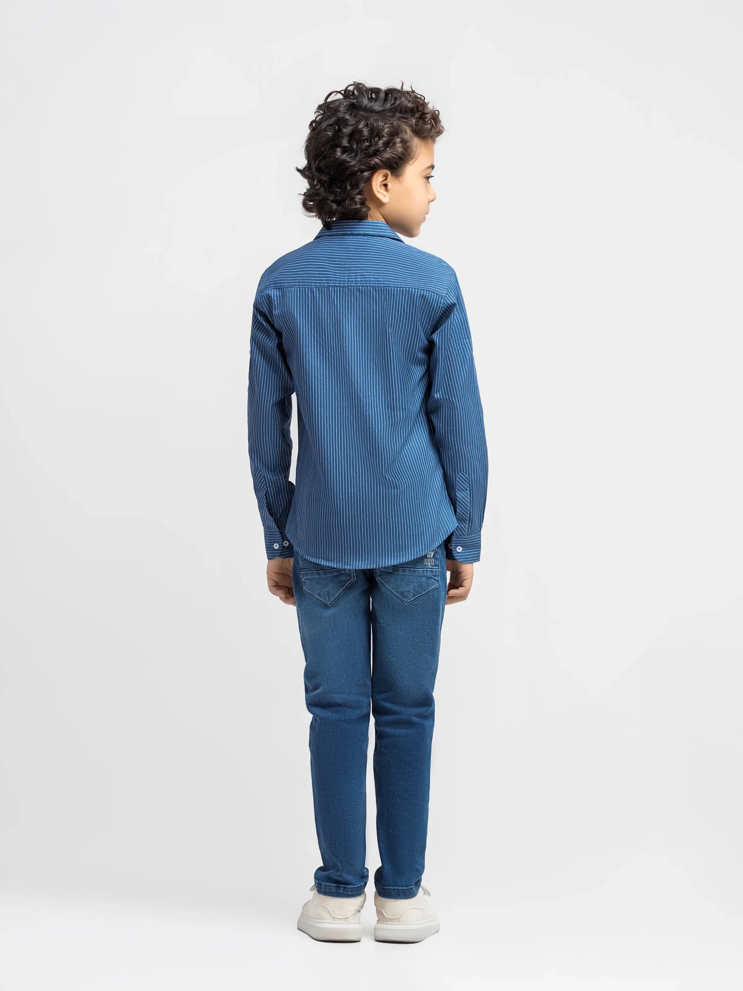 Boy's Blue Shirt - EBTSF5-27673 - Image 5